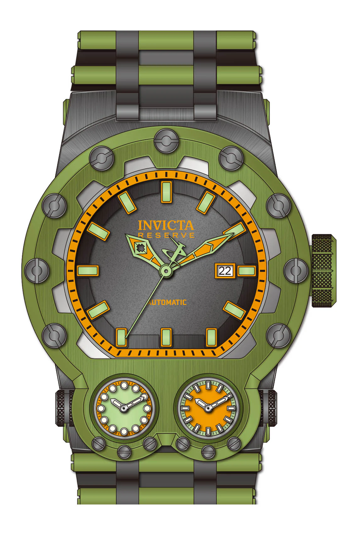 Parts for Invicta Reserve Magnum Tria Men 43127 - Image 2