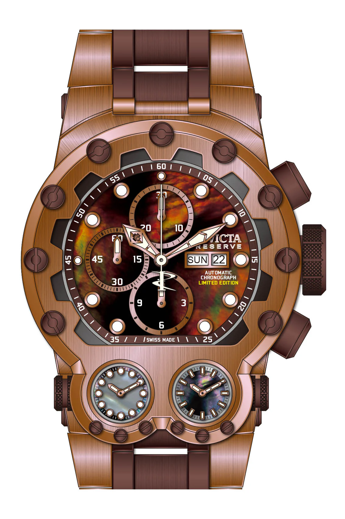 Parts for Invicta Reserve Men 43038 - Image 2