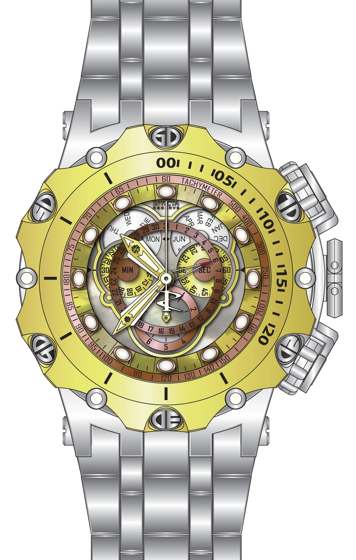 Parts For Invicta Reserve  Men 45609