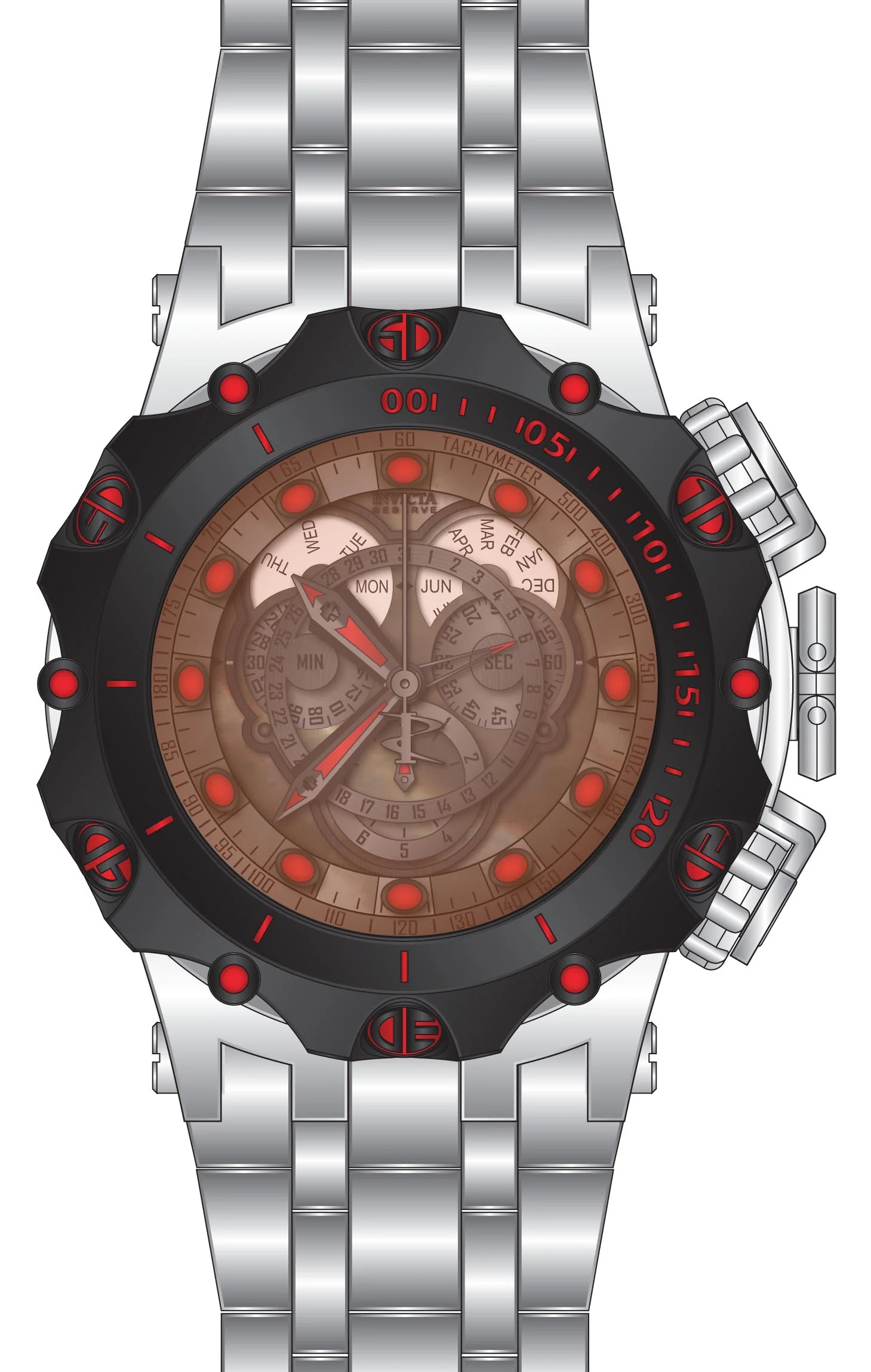 Parts For Invicta Reserve  Men 45611