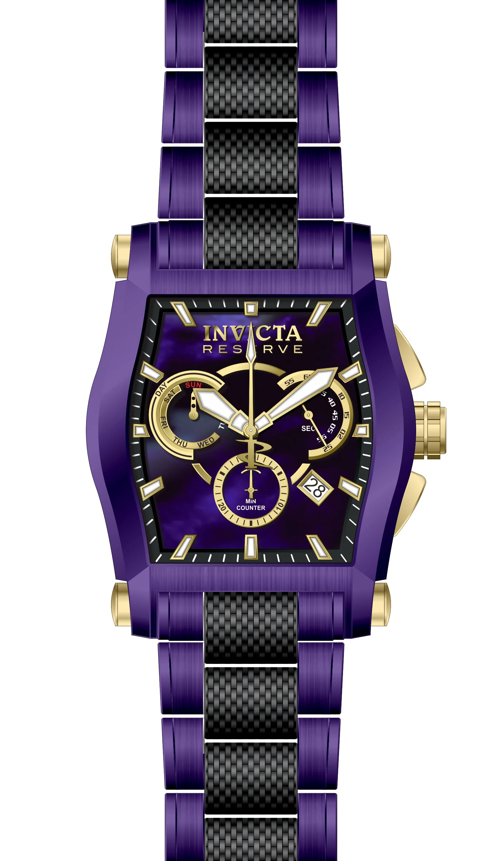 Parts for Invicta Reserve Men Purple Label 40957 - Image 2