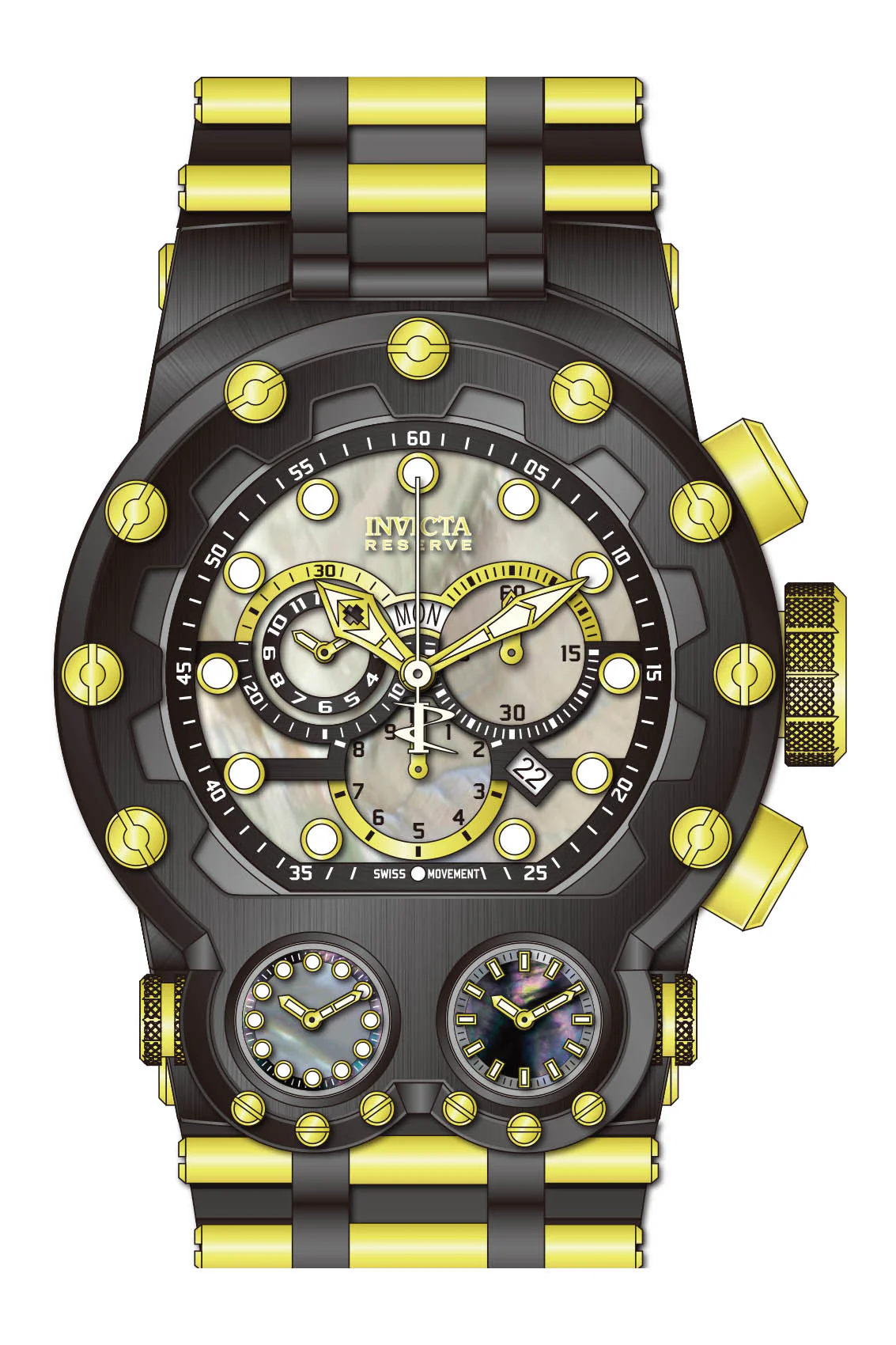 Parts for Invicta Reserve Reserve Bolt Zeus Magnum Men 43121 - Image 2