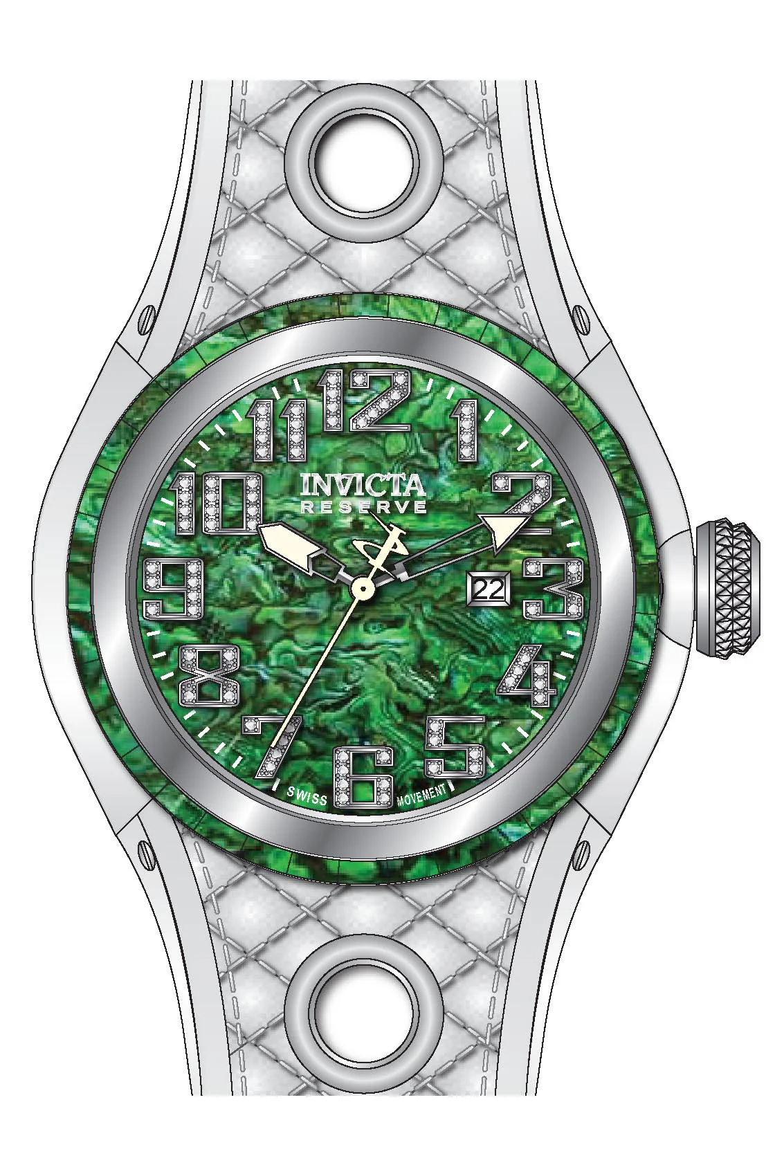 Parts for Invicta Reserve S1 Men 43029 - Image 2