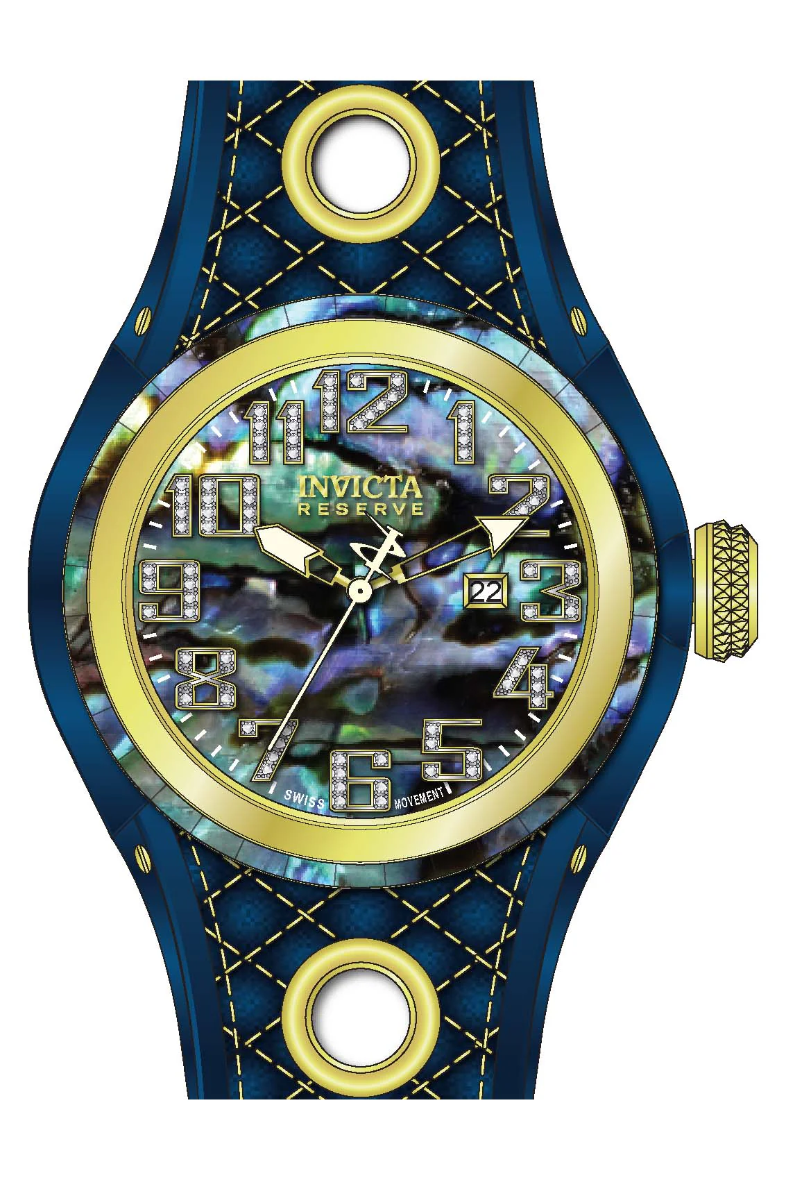 Parts for Invicta Reserve S1 Men Blue Label 43031 - Image 2