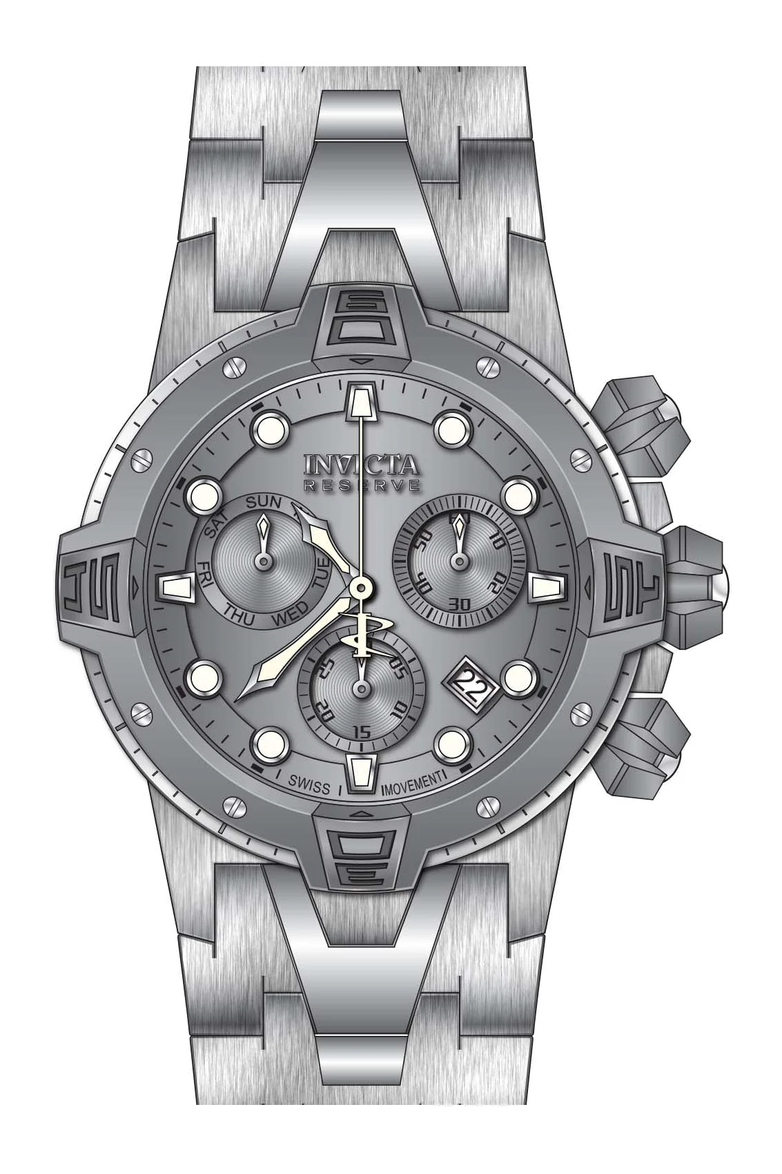 Parts for Invicta Reserve Sea Excursion Men 33278 - Image 2