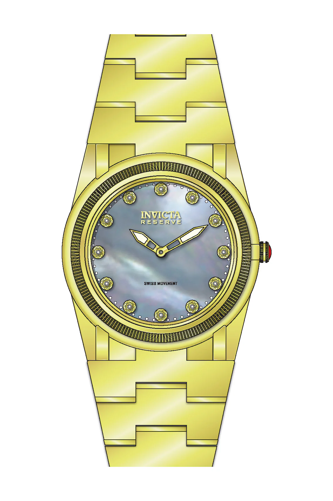 Parts for Invicta Reserve Slim Lady 41093 - Image 2