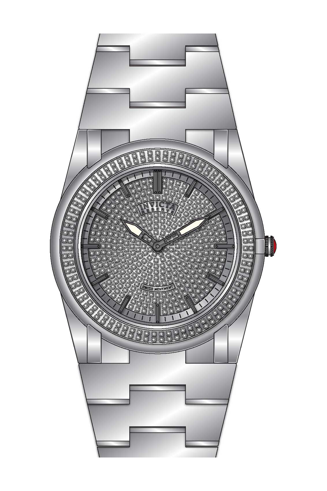 Parts for Invicta Reserve Slim Unisex 41067 - Image 2