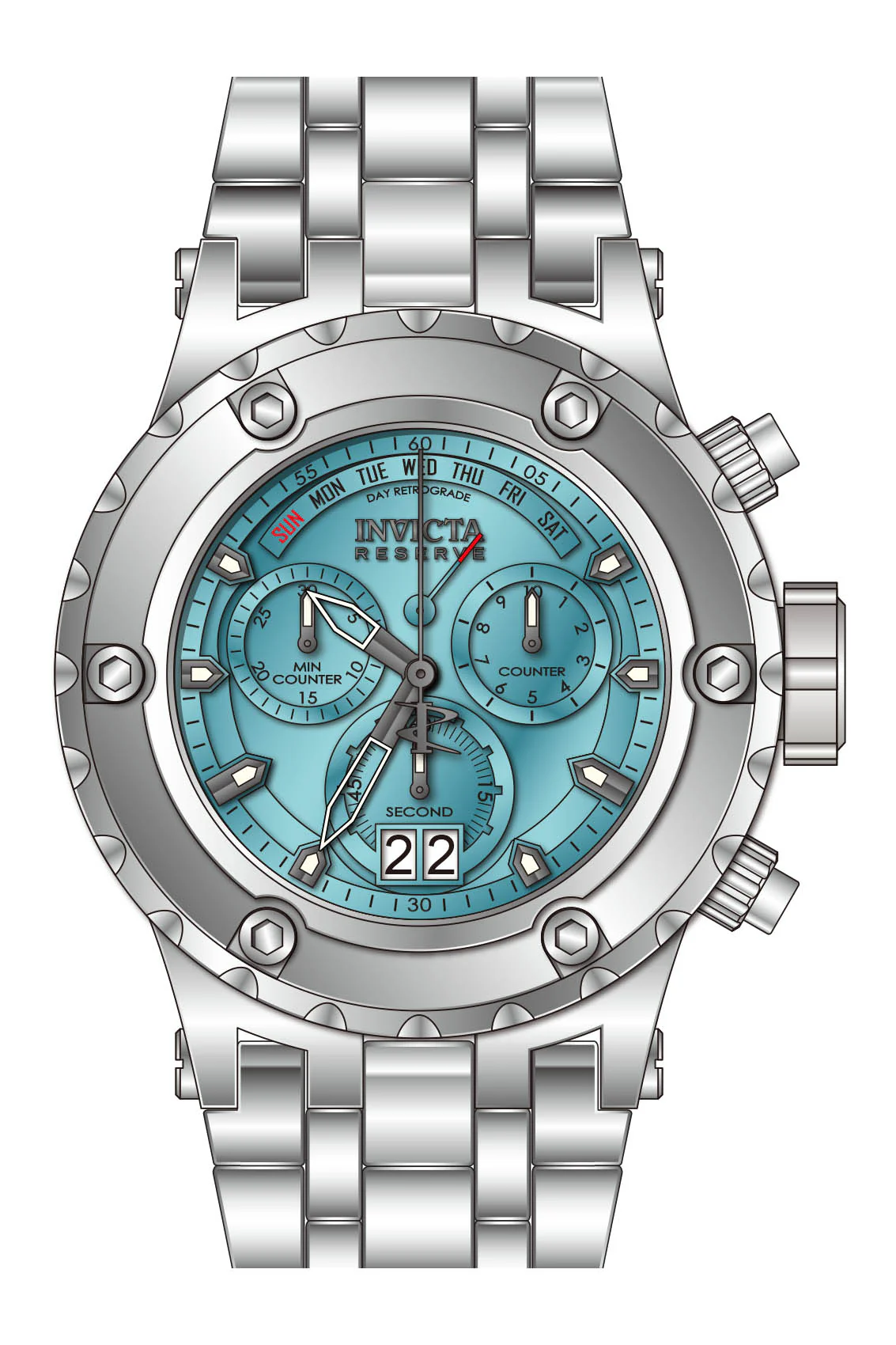 Parts for Invicta Reserve Specialty Subaqua Men 43312 - Image 2