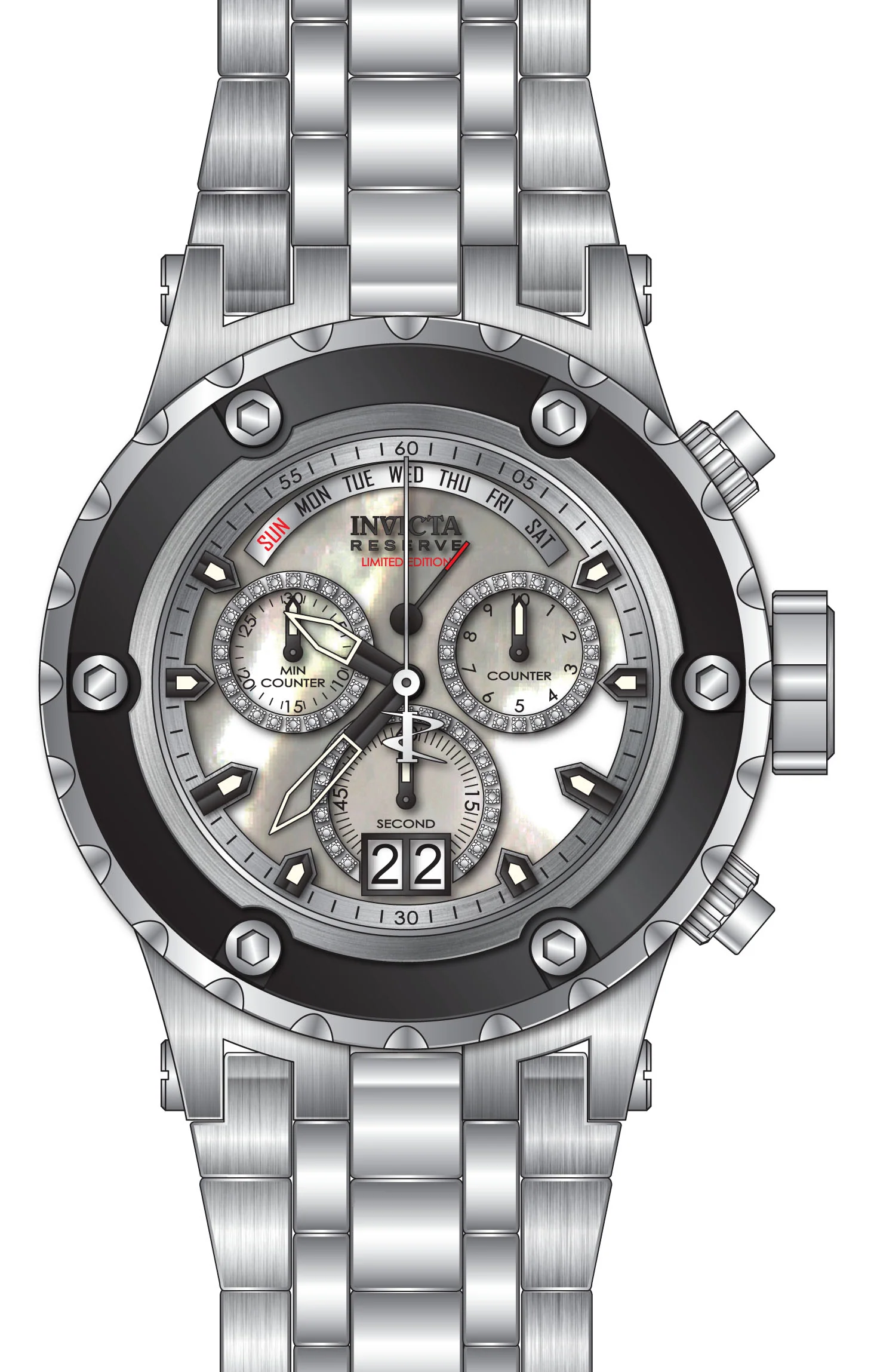 Parts For Invicta Reserve Specialty Subaqua Men 45898