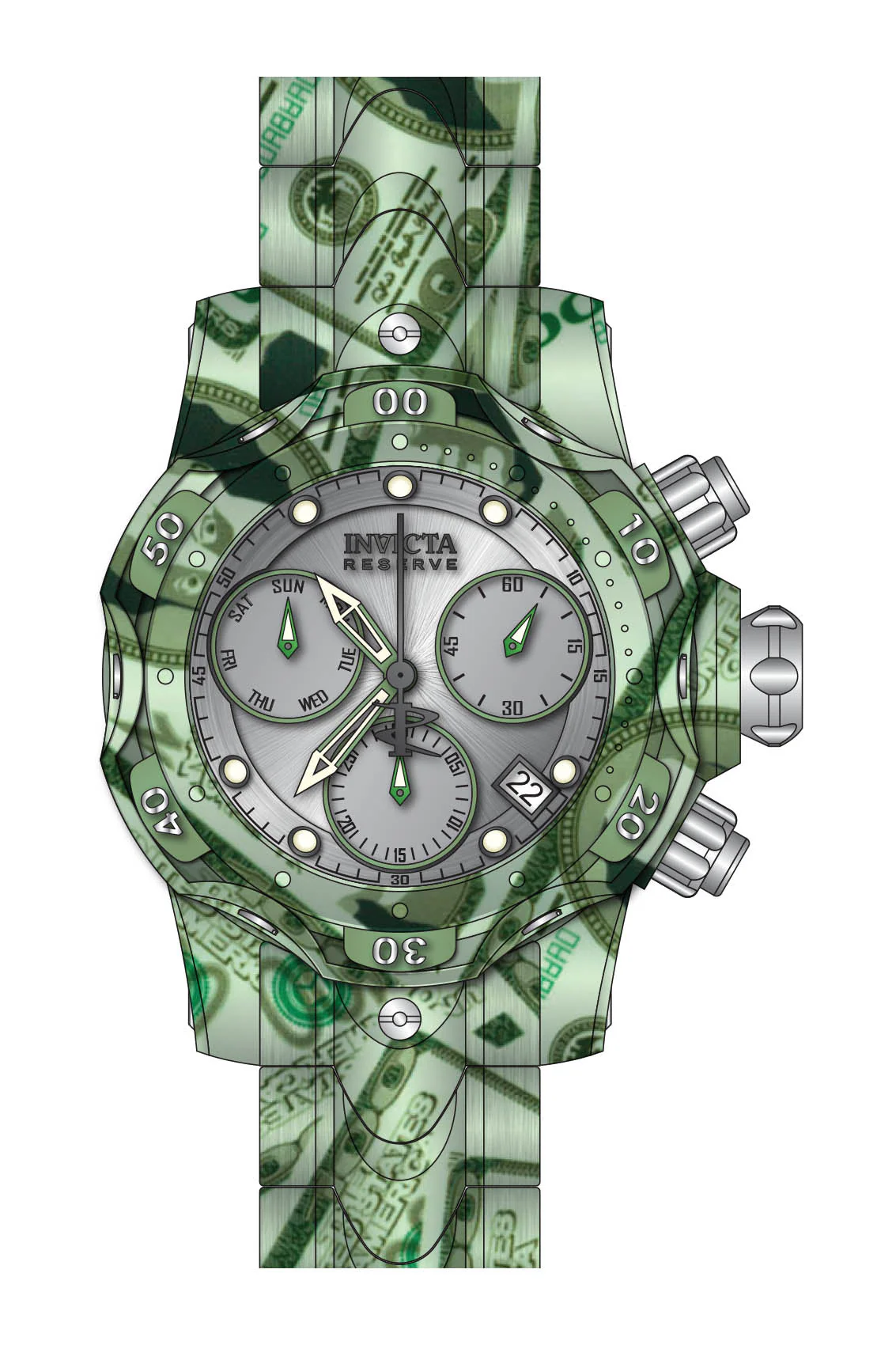 Parts for Invicta Reserve Venom Lady 34652 - Image 2
