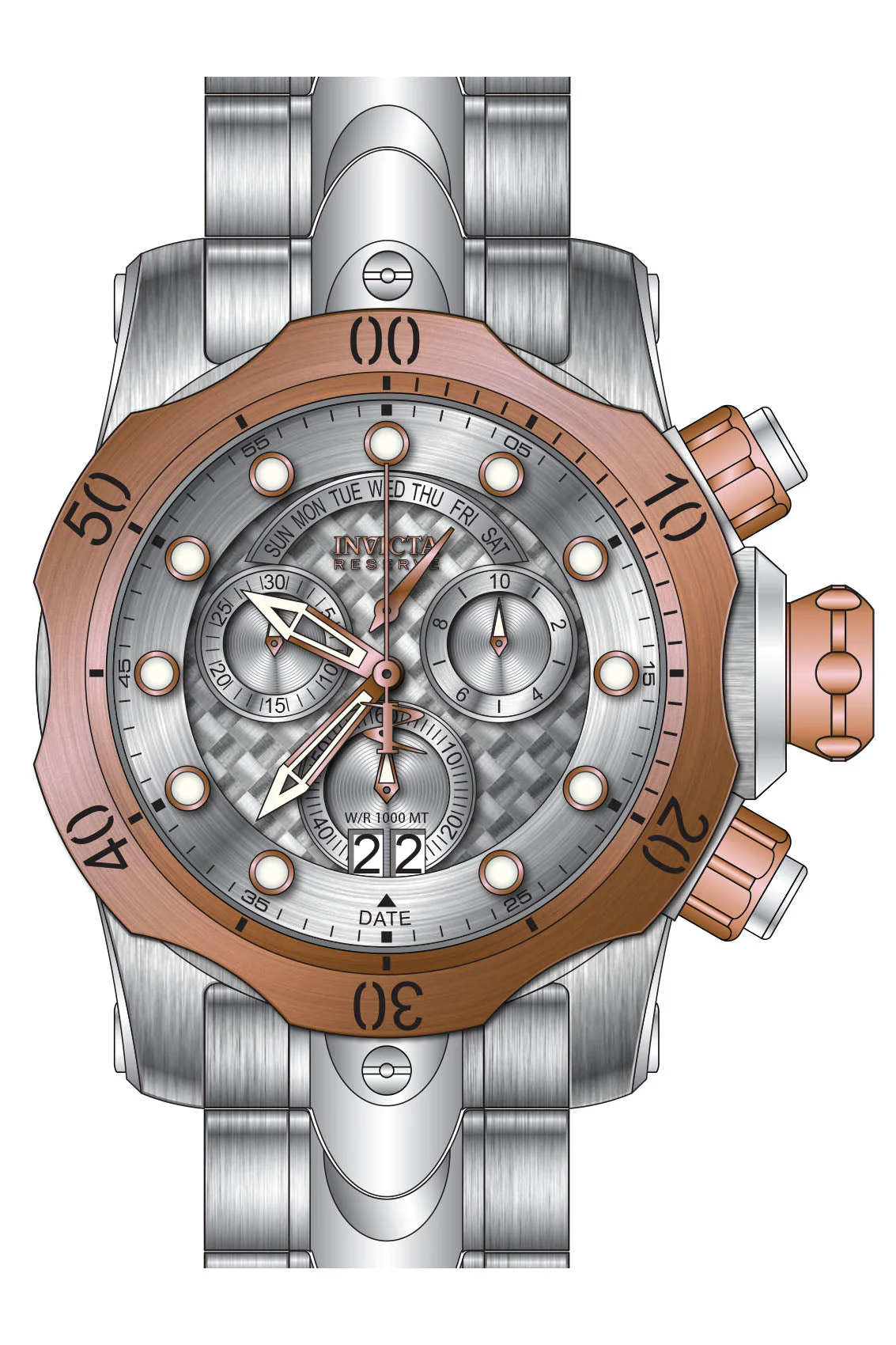 Parts for Invicta Reserve Venom Men 33713 - Image 2