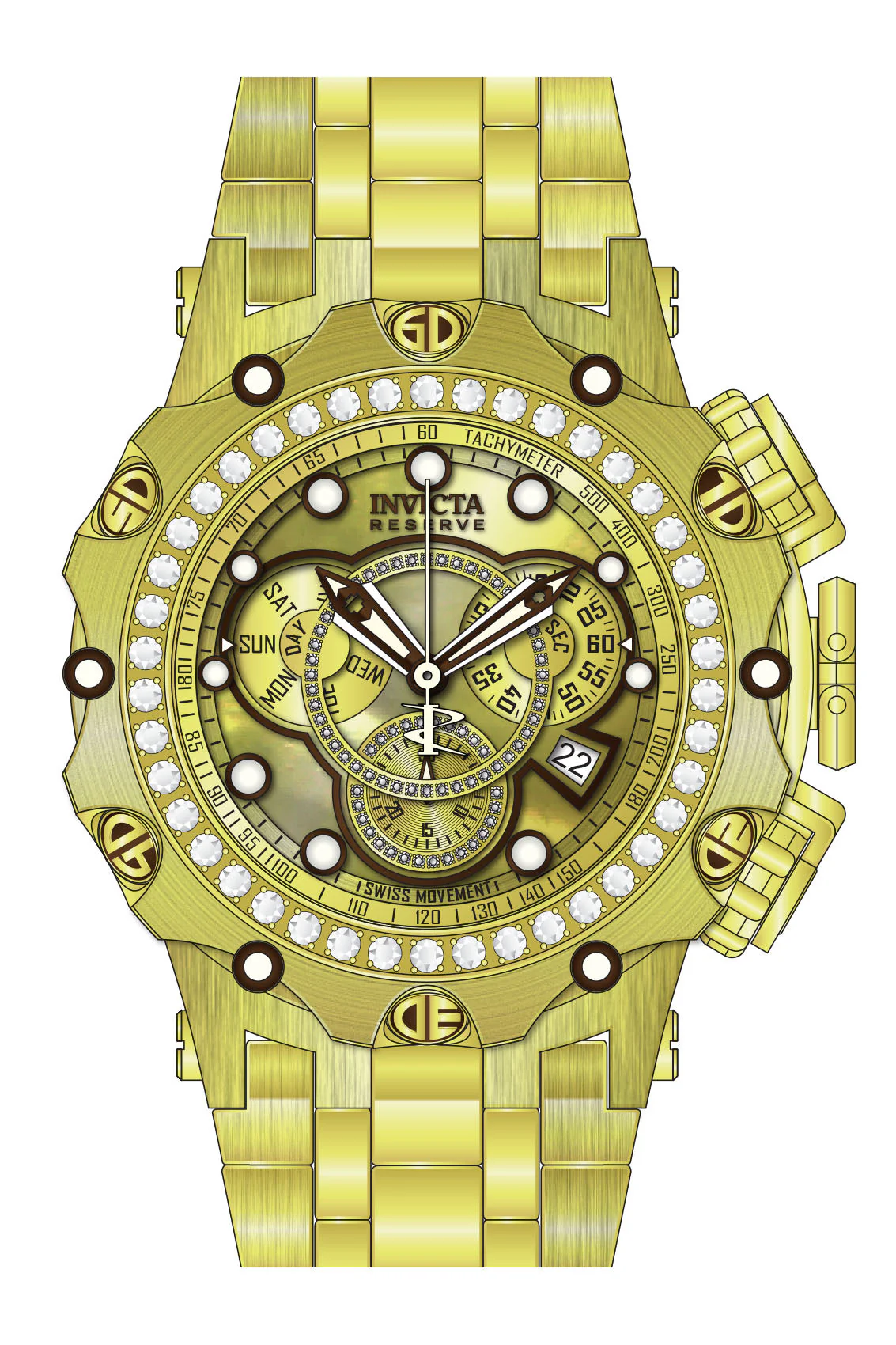 Parts for Invicta Reserve Venom Men 35560 - Image 2