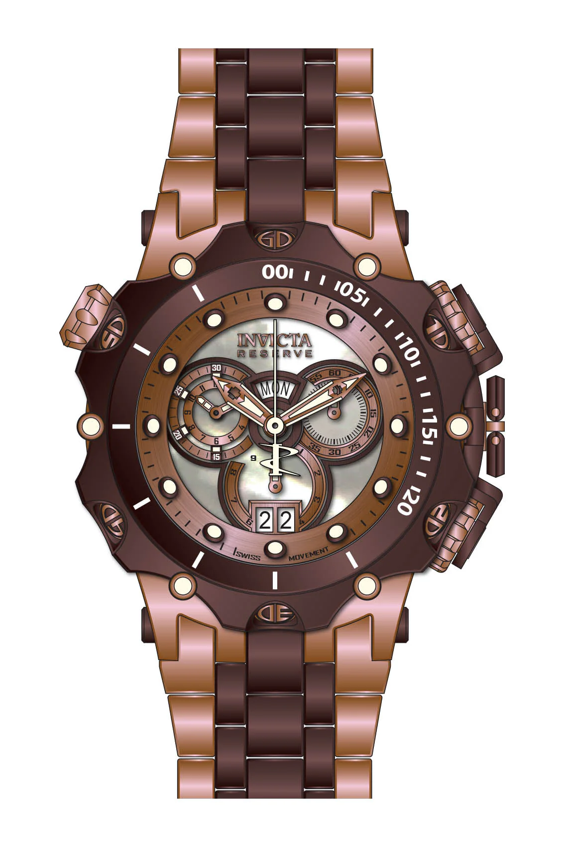 Parts for Invicta Reserve Venom men 36584 - Image 2