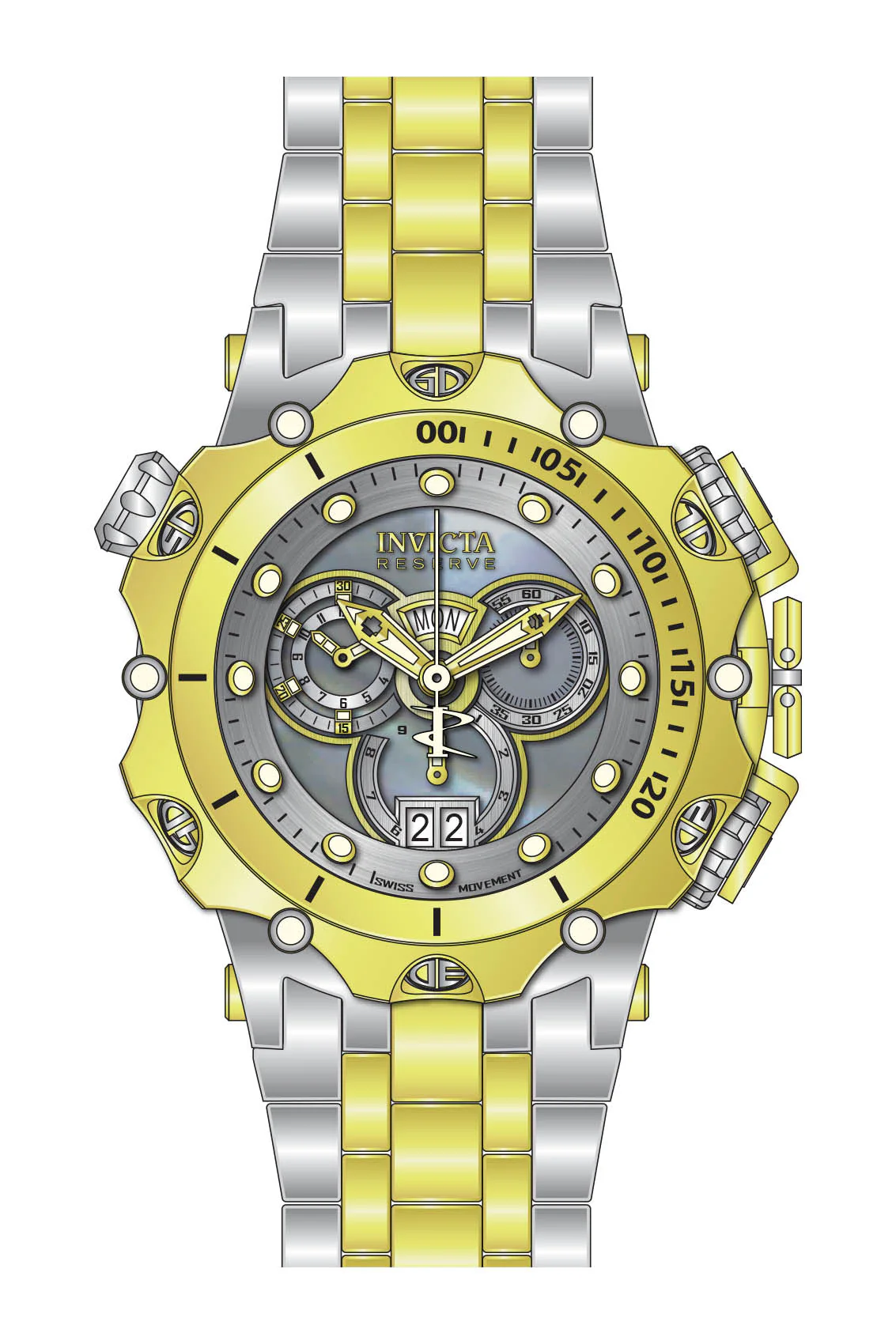 Parts for Invicta Reserve Venom men 36586 - Image 2