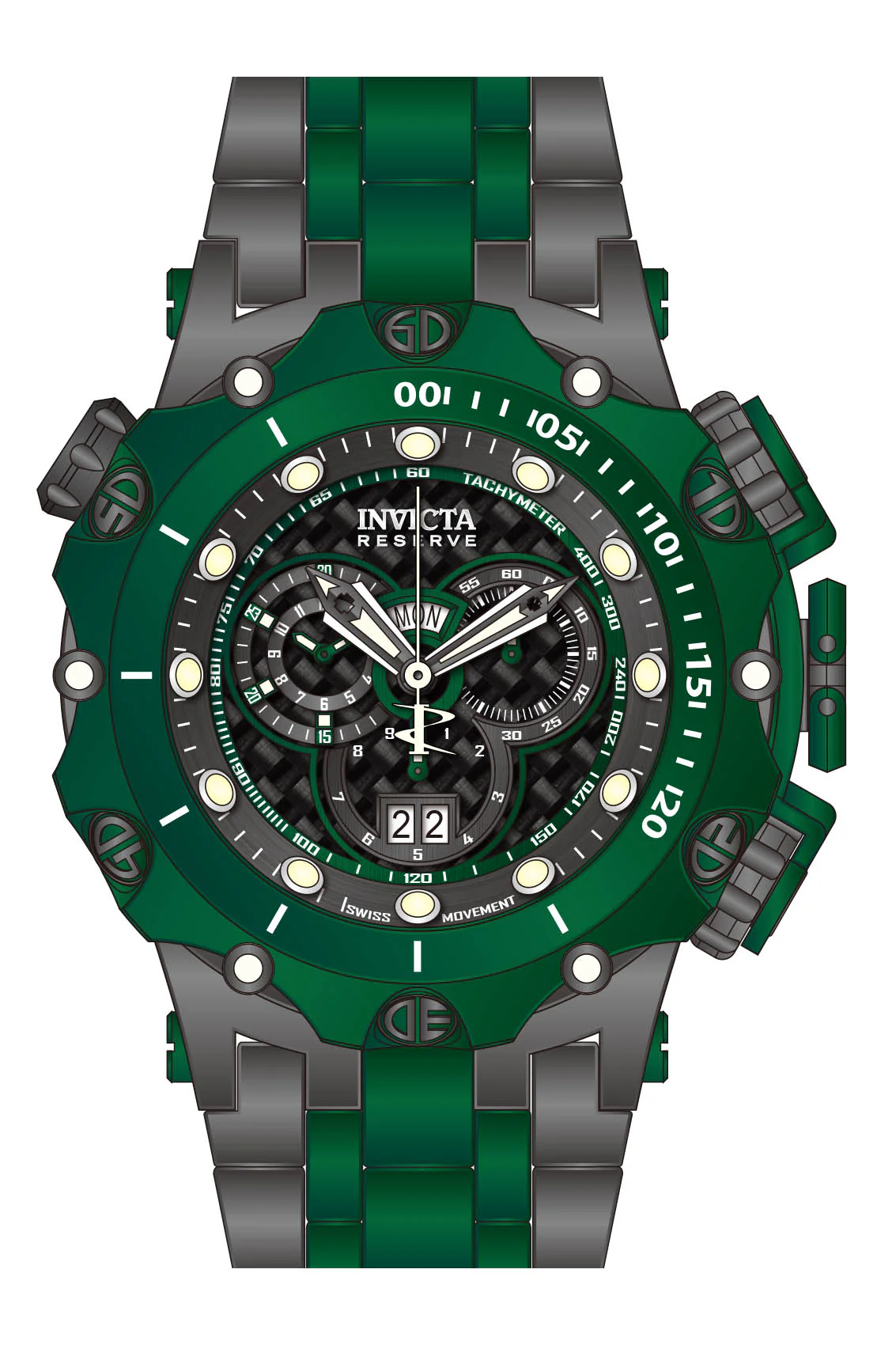 Parts for Invicta Reserve Venom Men 40653 - Image 2