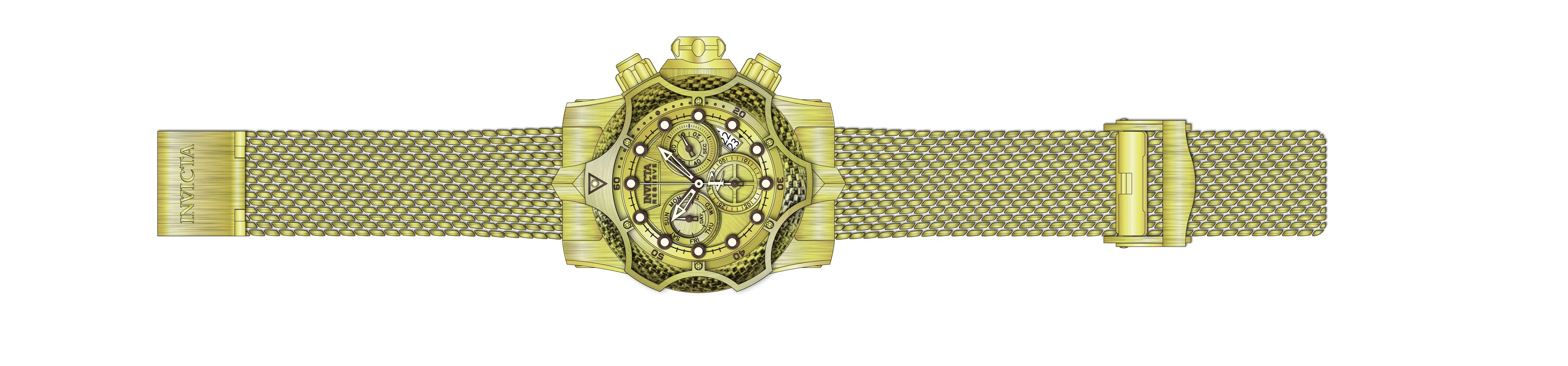 Parts for Invicta Reserve Venom Men Gold Label 35050