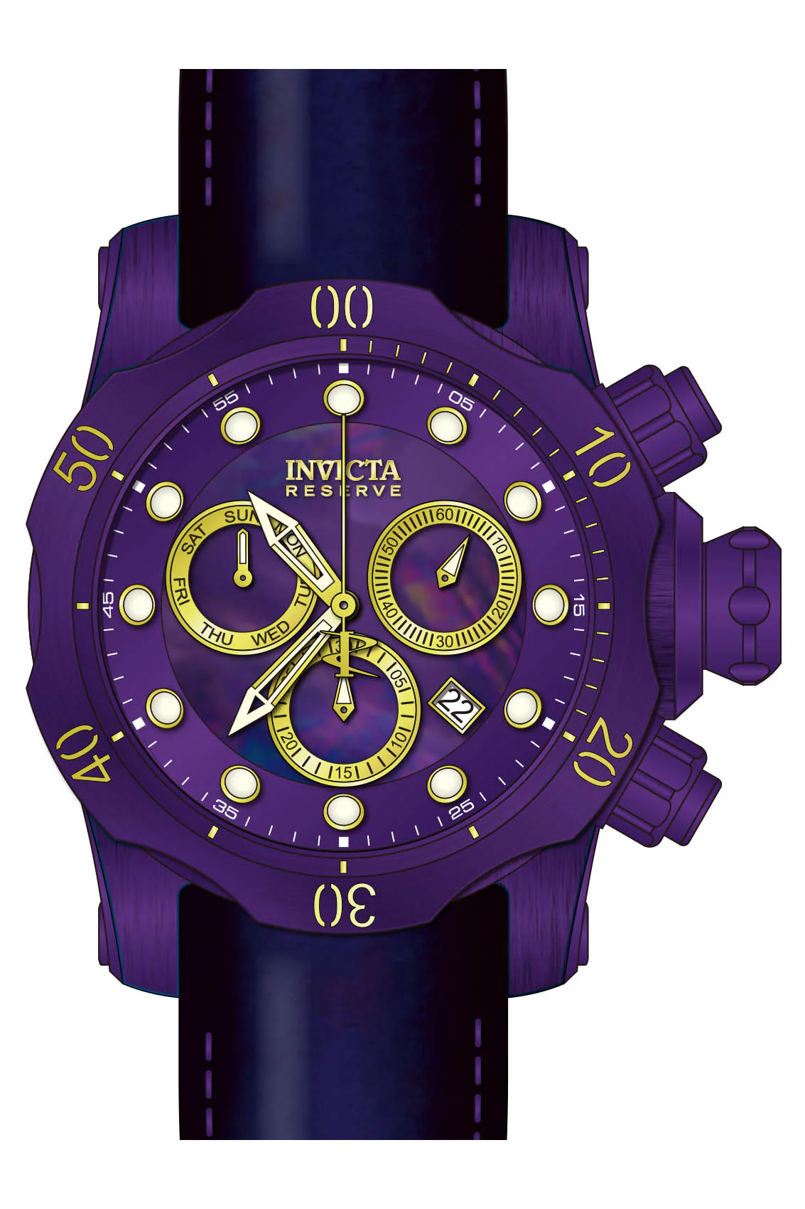 Parts for Invicta Reserve Venom Men Purple Label 40548 - Image 2