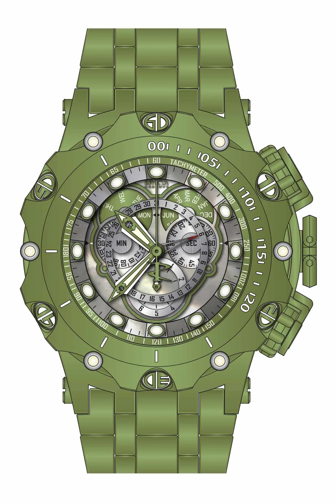 Parts for Invicta Reserve Venom Viper Men 35188 - Image 2