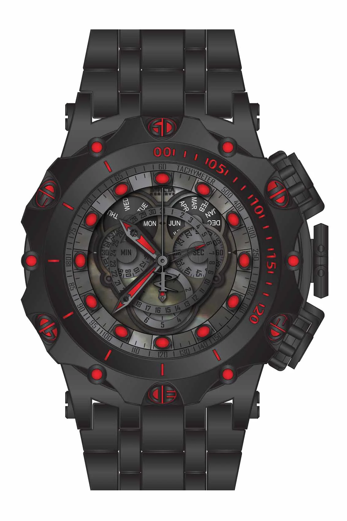 Parts for Invicta Reserve Venom Viper Men Black Label 35186 - Image 2