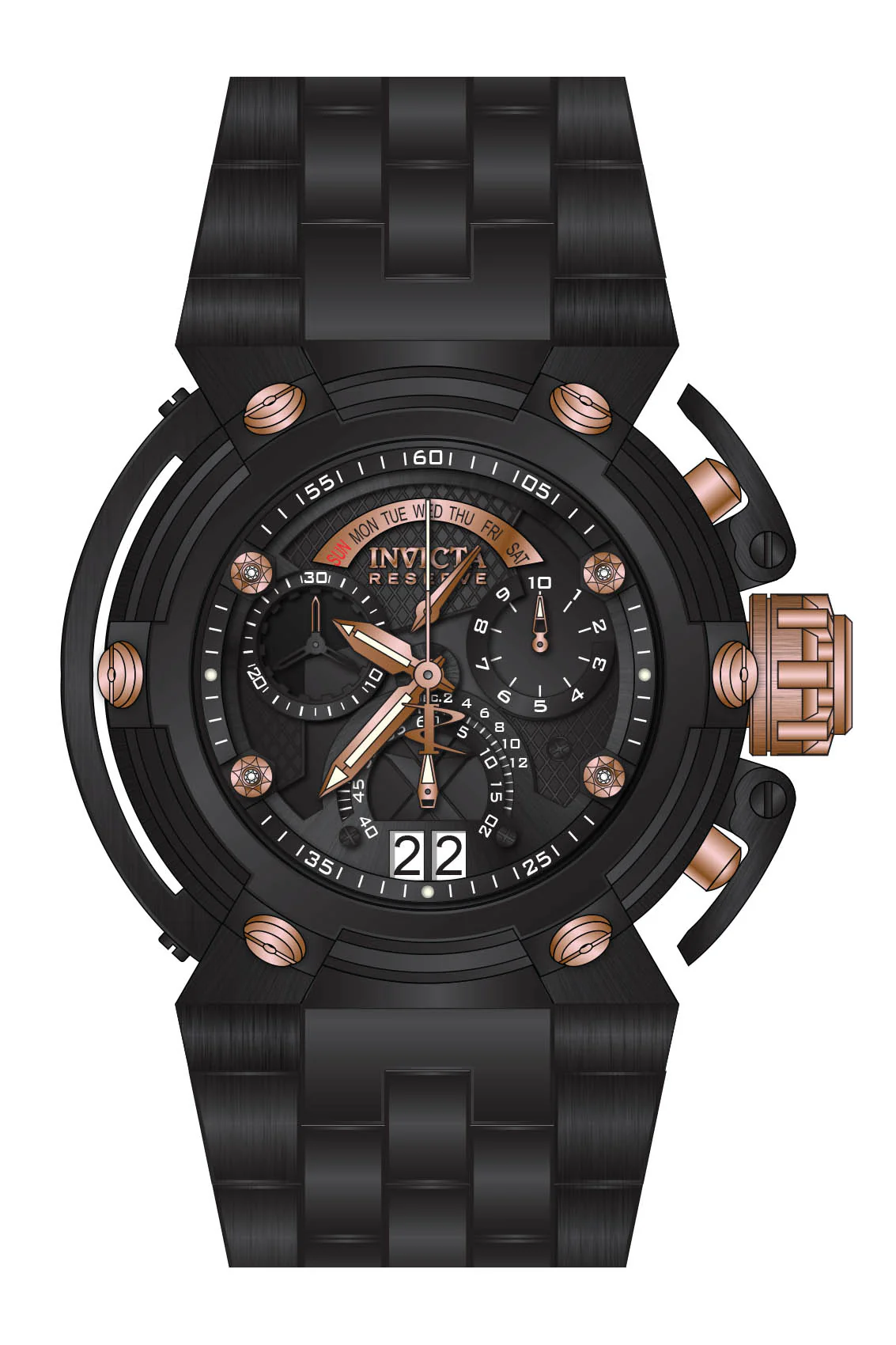 Parts for Invicta Reserve X-Wing Men Black Label 43224 - Image 2