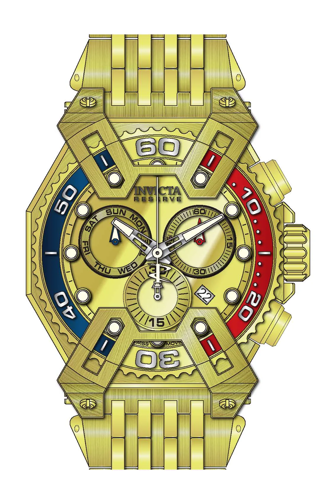 Parts for Invicta Reserve X-Wing Men None 42911 - Image 2