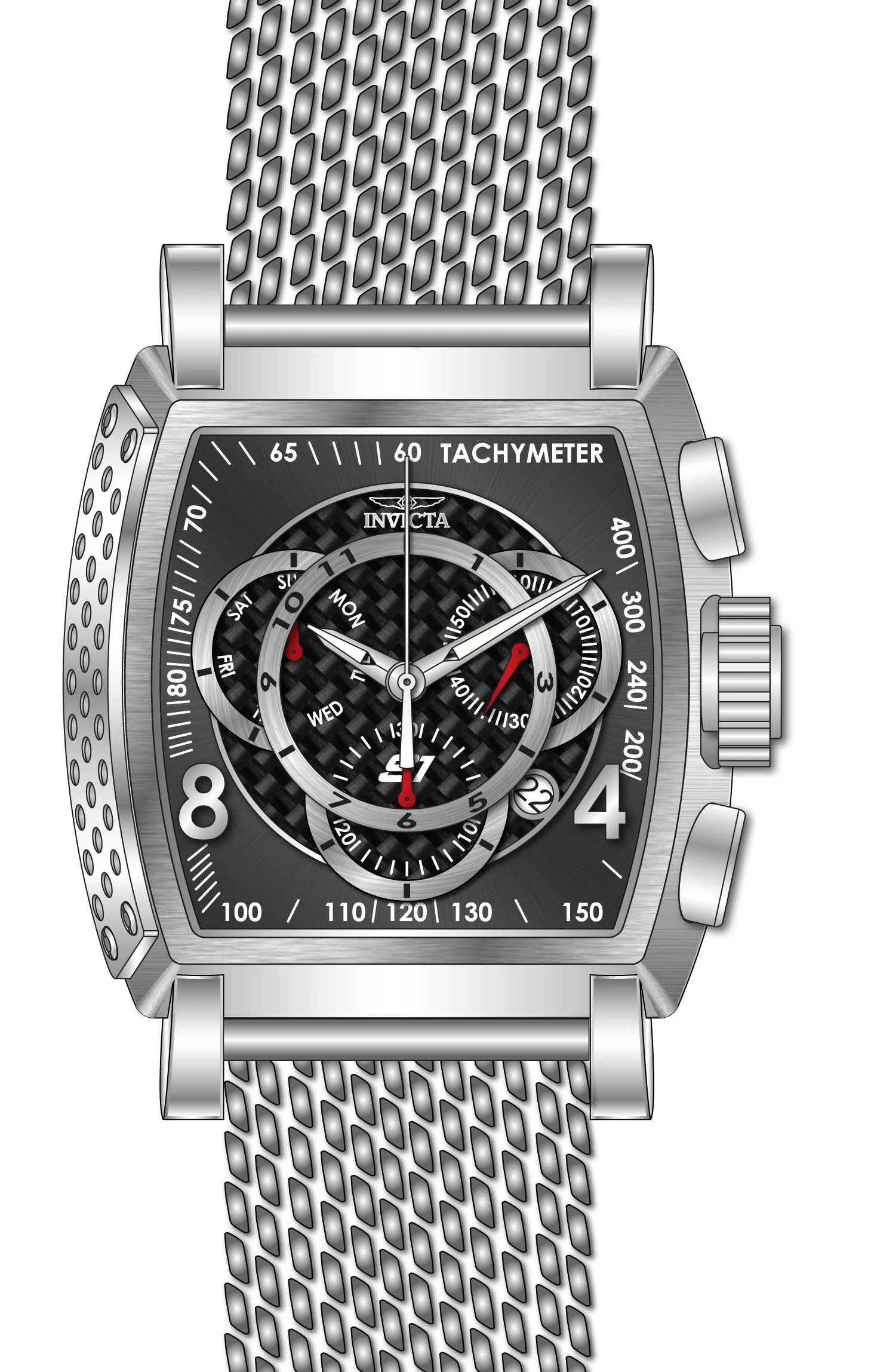 Parts For Invicta S1 Rally Men 46007