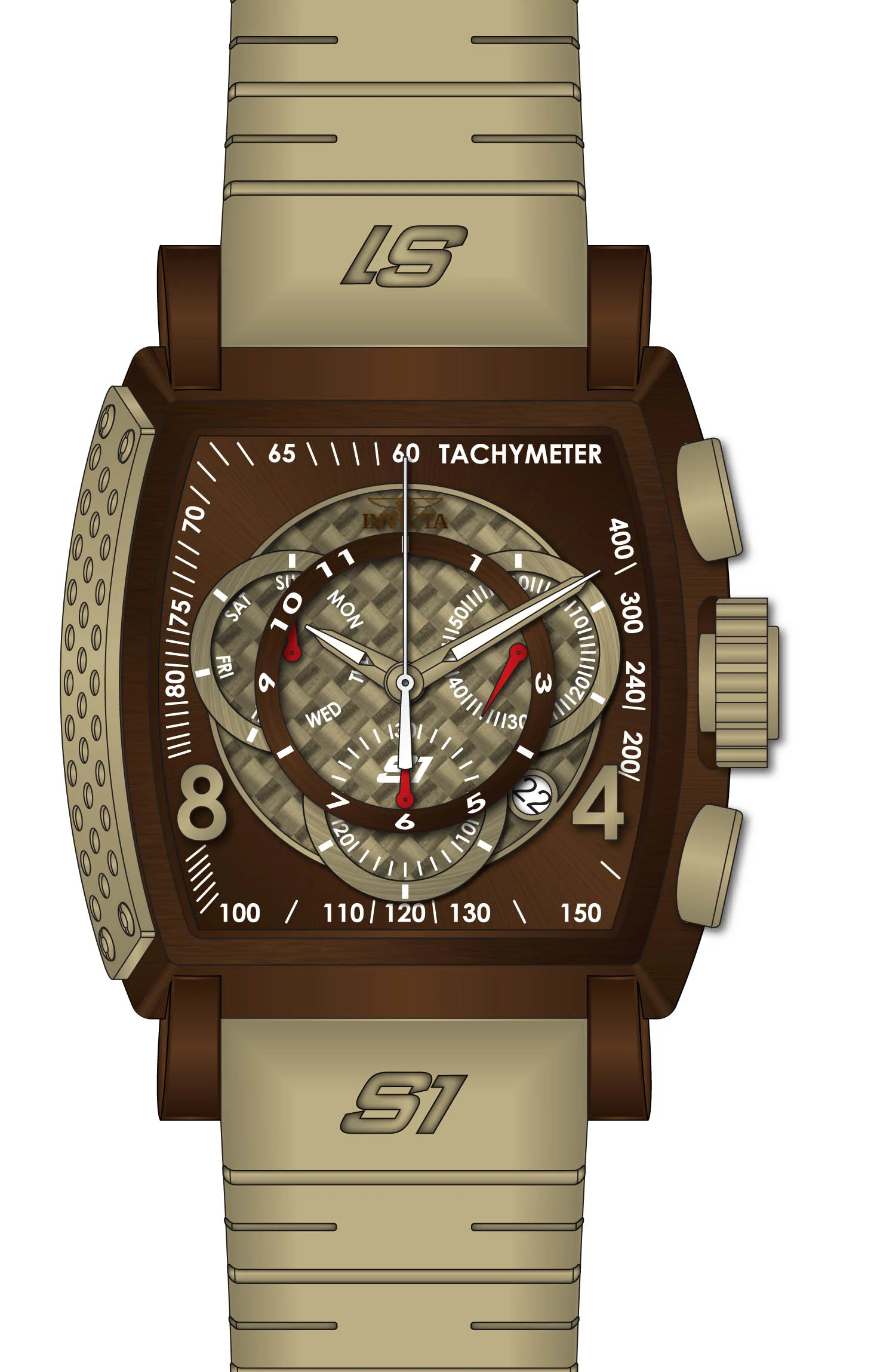 Parts For Invicta S1 Rally Men 46028