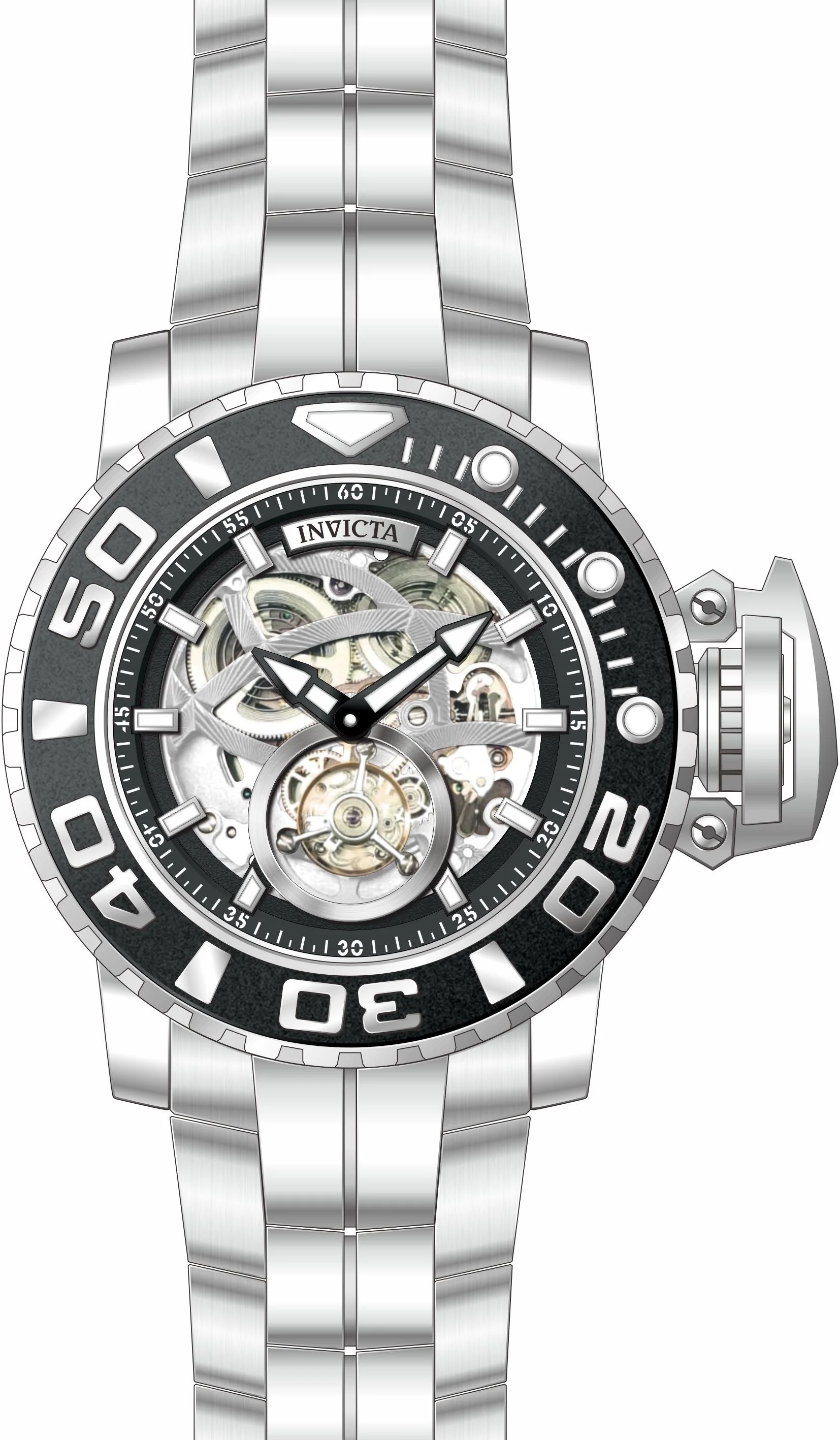Parts for Invicta Sea Hunter Men 33800 - Image 2