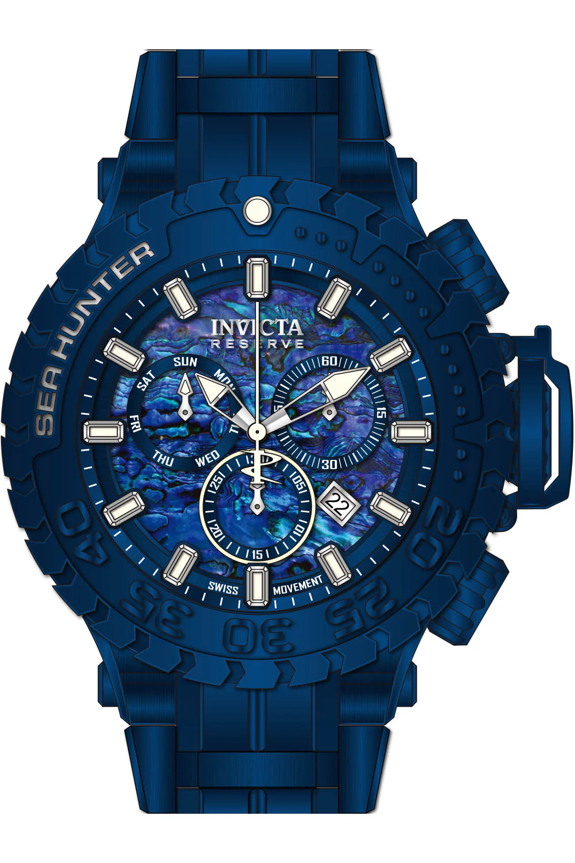 Parts for Invicta Sea Hunter Men 41010 - Image 2