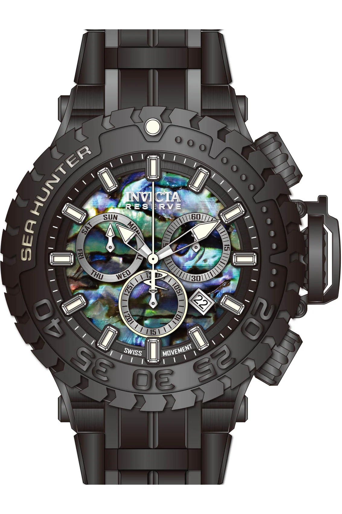 Parts for Invicta Sea Hunter Men 41014 - Image 2
