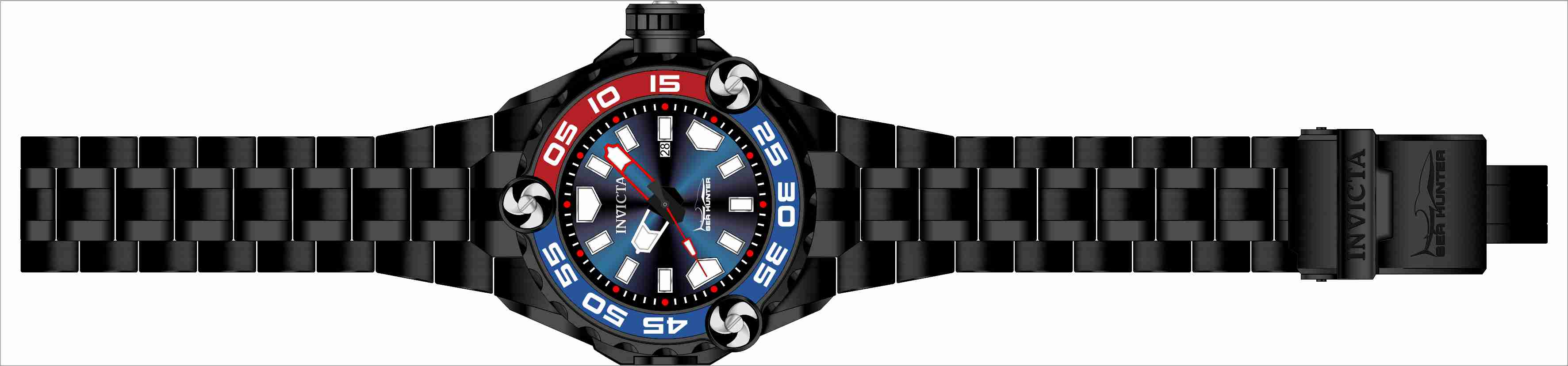 Parts For Invicta Sea Hunter Men 44864