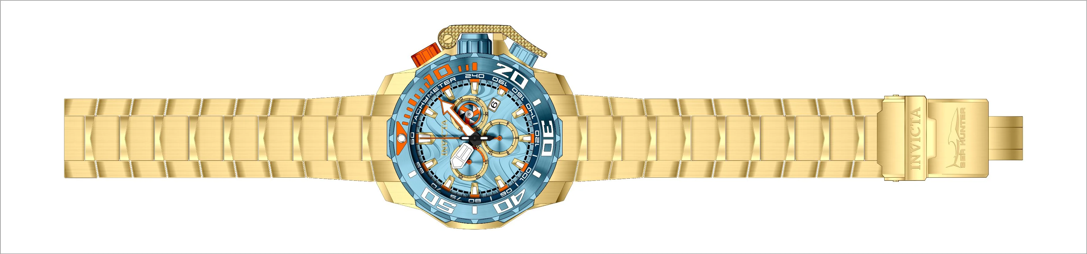 Parts For Invicta Sea Hunter Men 45561