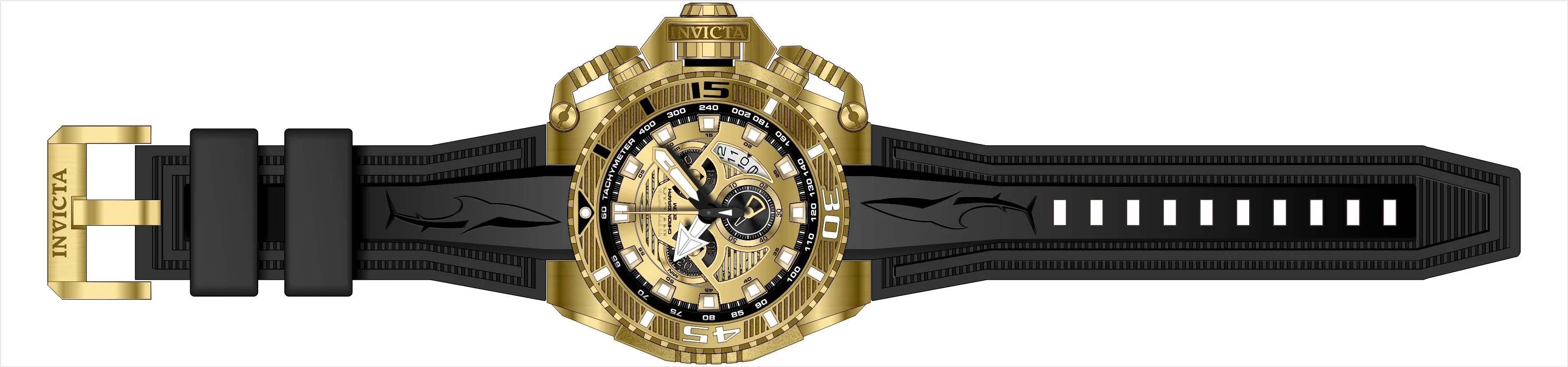 Parts For Invicta Sea Hunter Men 49628