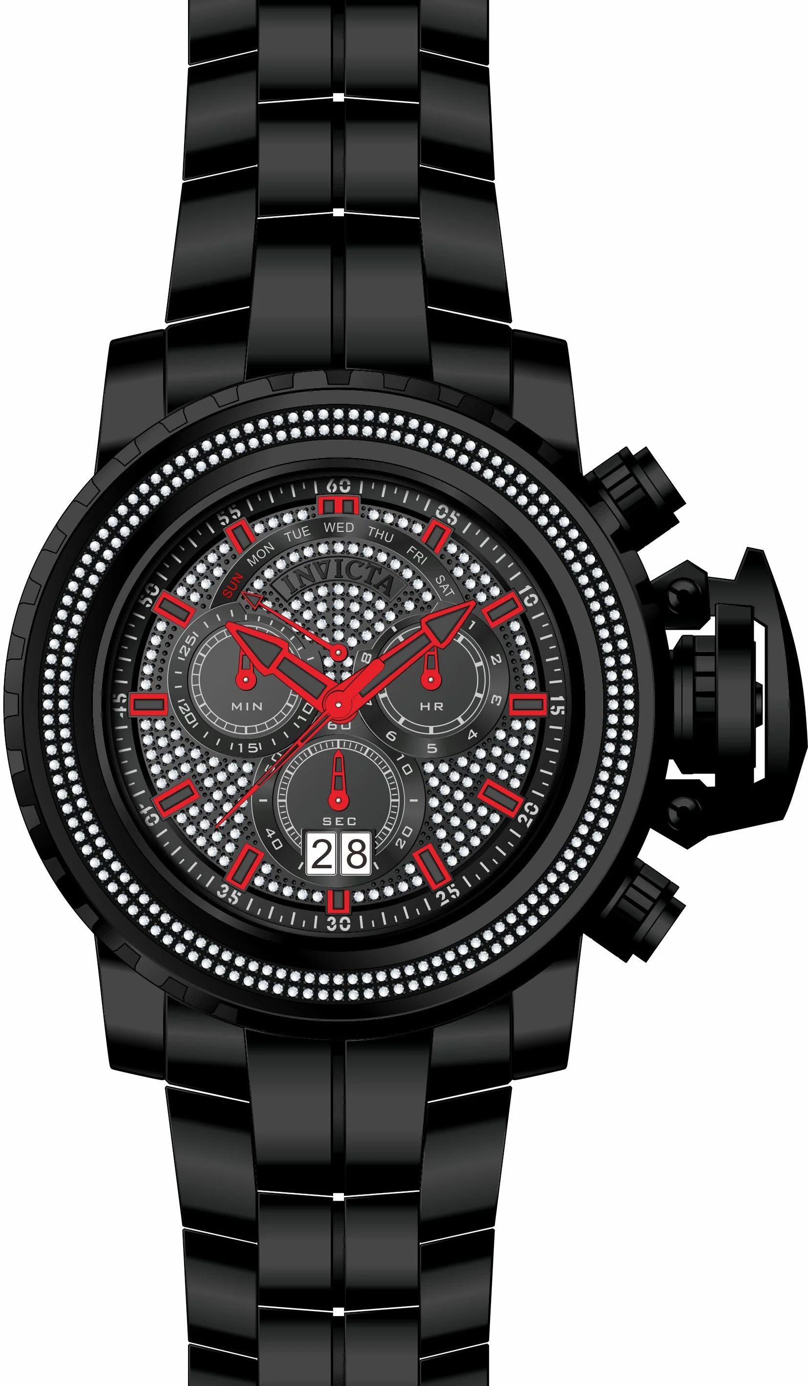 Parts for Invicta Sea Hunter Men Black Label 34177 - Image 2