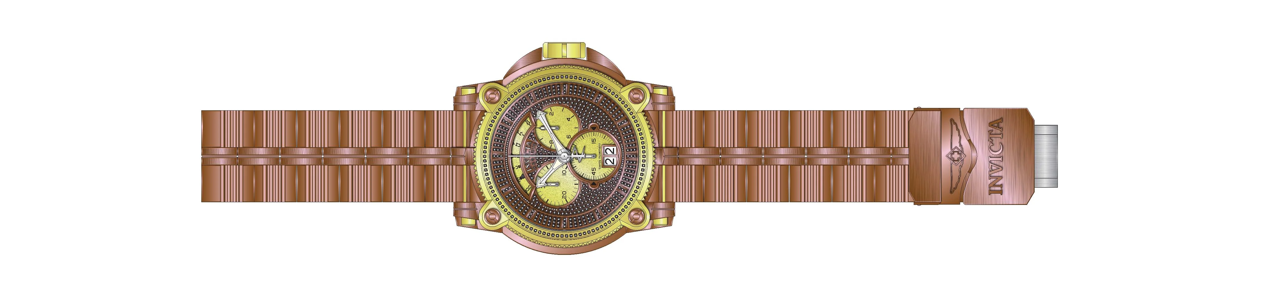 Parts for Invicta Sea Hunter Warrior Men 42087