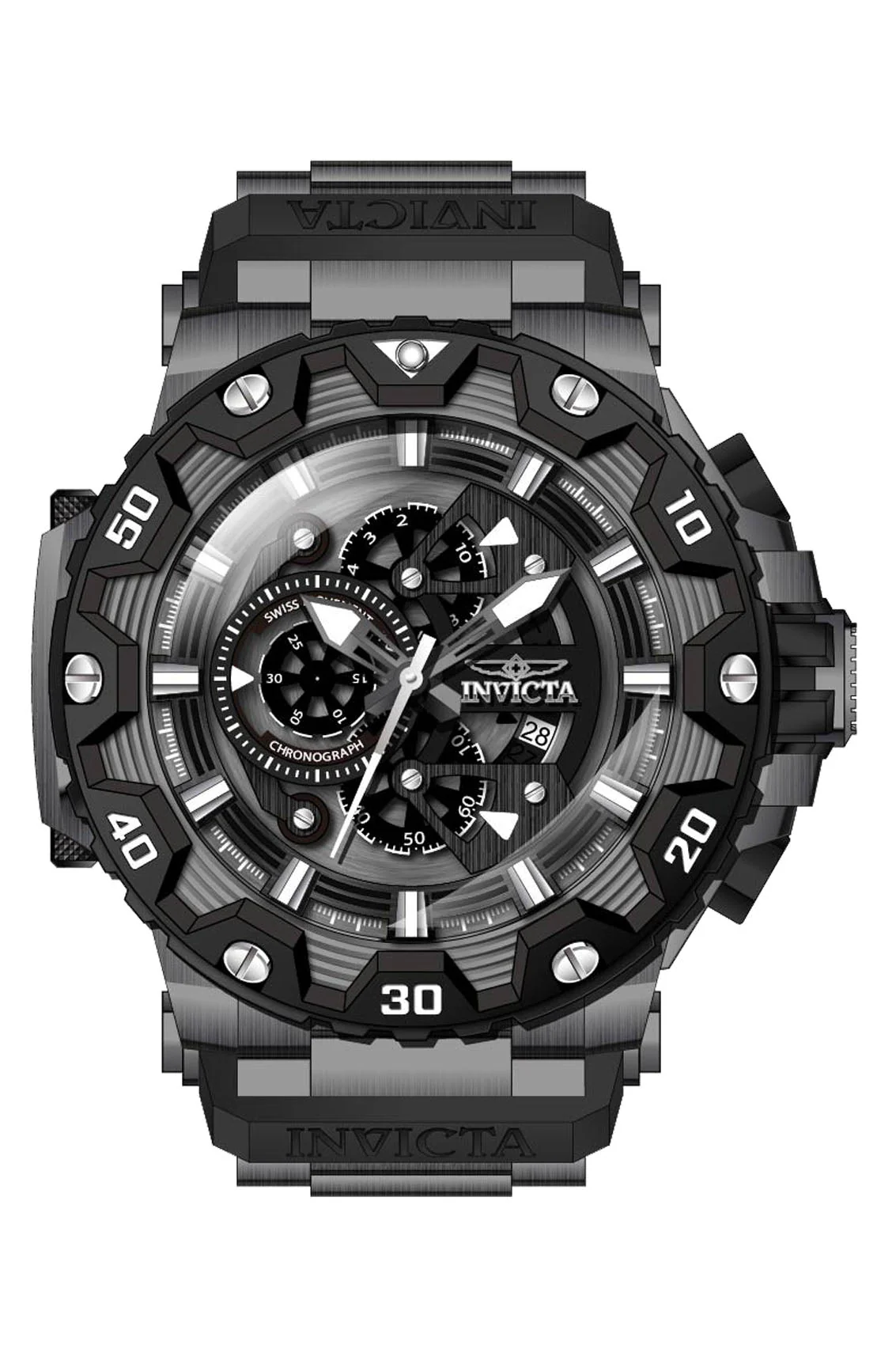 Parts for Invicta Specialty Zager Exclusive Men 35231 - Image 2