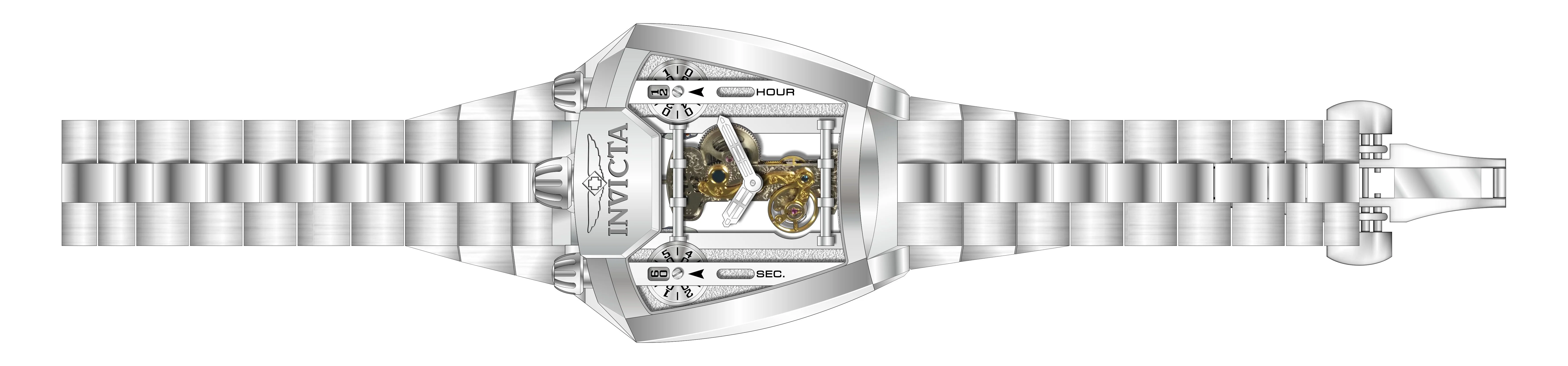 Parts For Invicta Speedway Men 48812