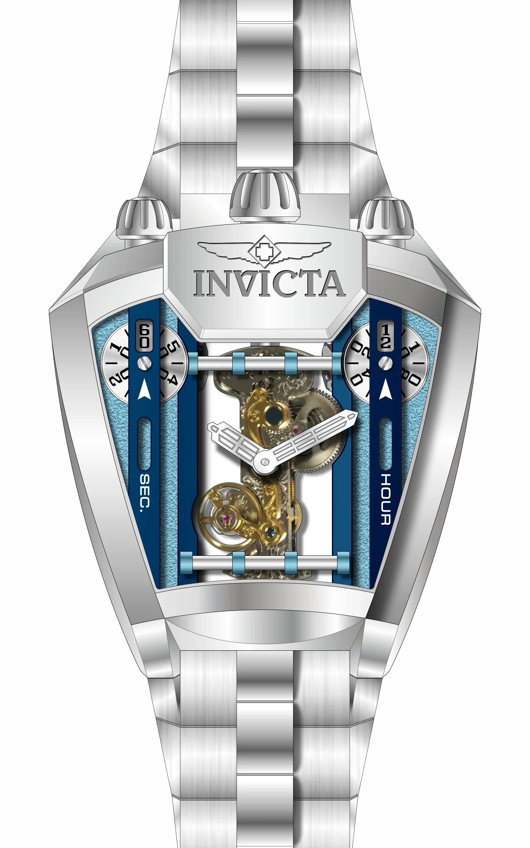 Parts for Invicta Speedway Zager Exclusive Men 35455 - Image 2
