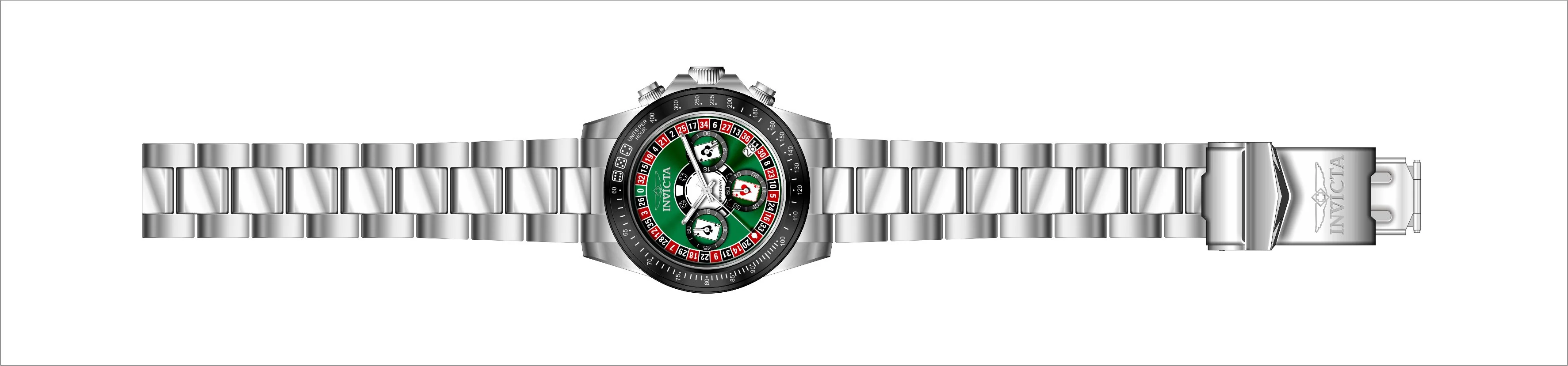 Parts For Invicta Speedway Zager Exclusive Men 44642