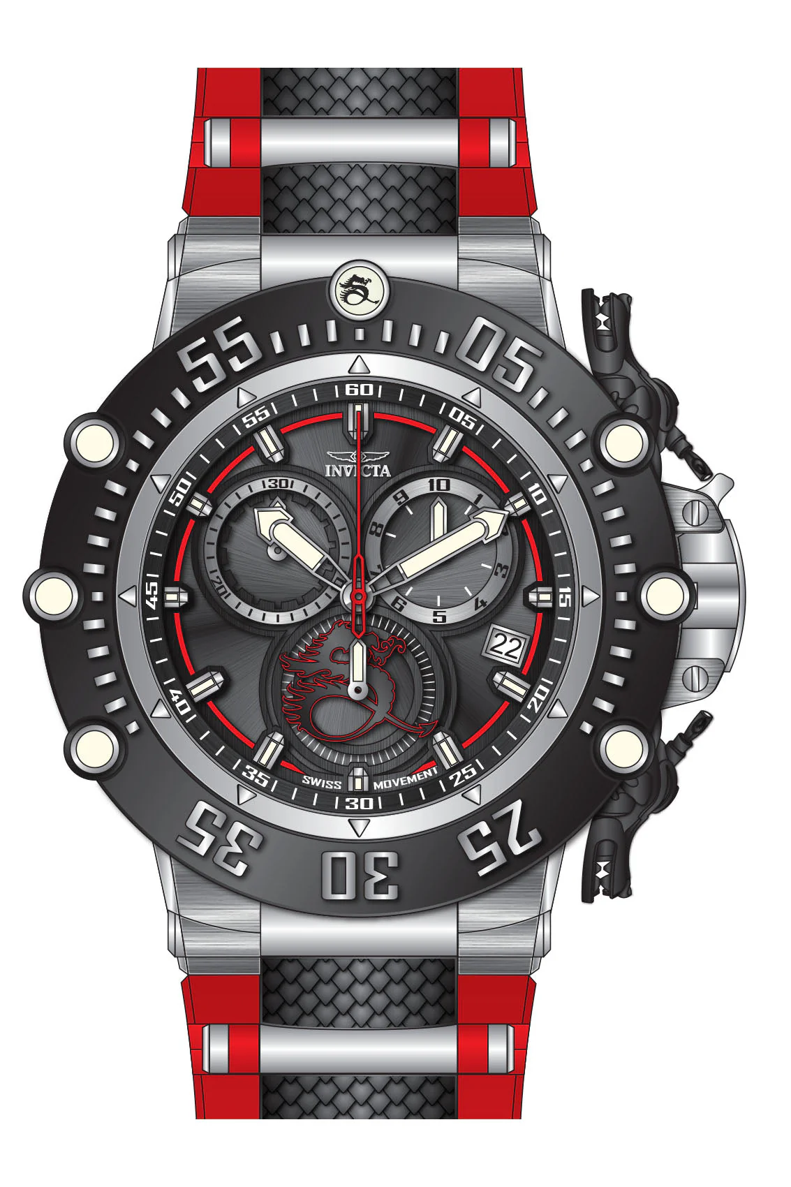 Parts for Invicta Subaqua Men 33645 - Image 2