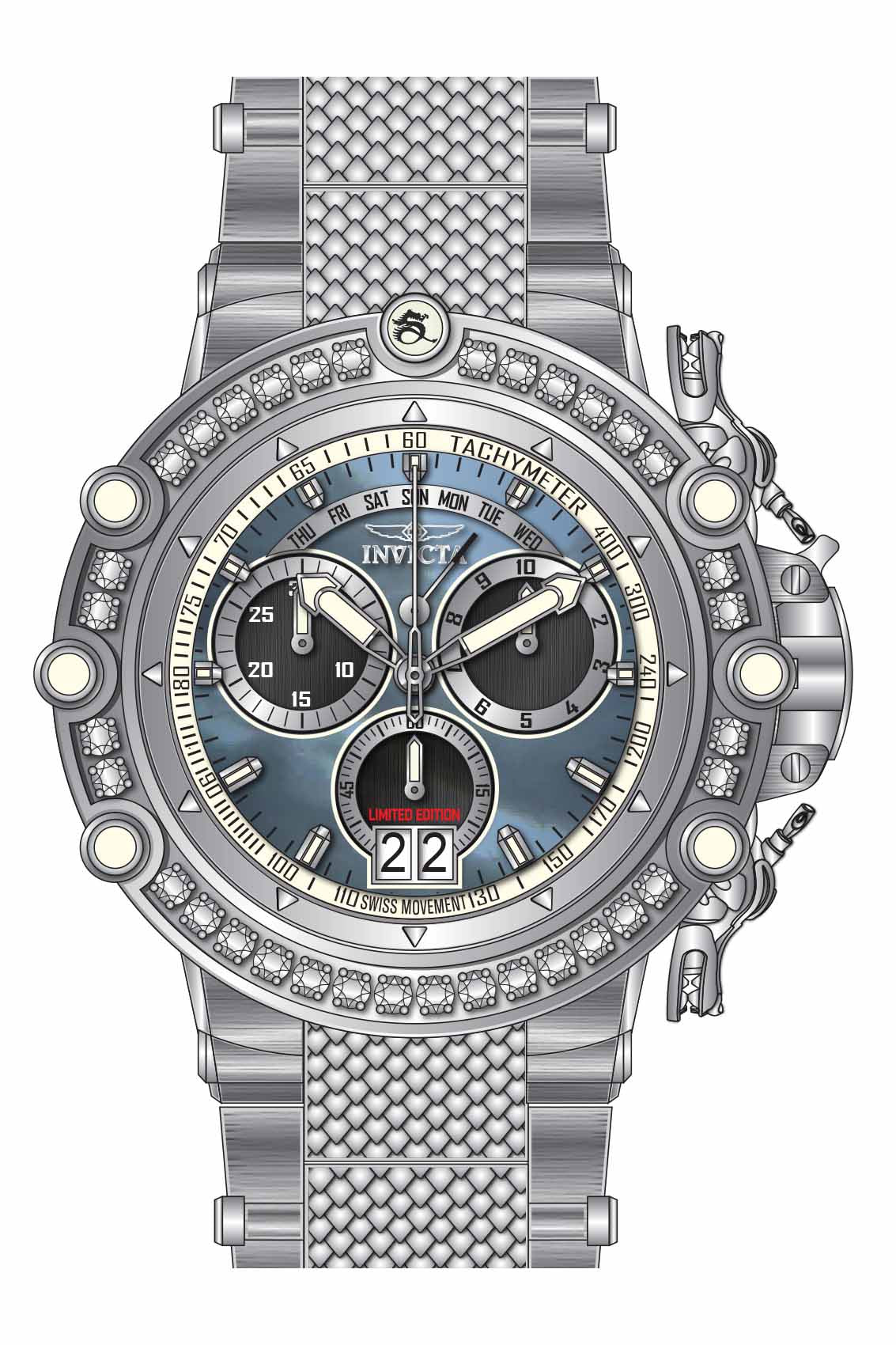Parts for Invicta Subaqua Men 34615 - Image 2