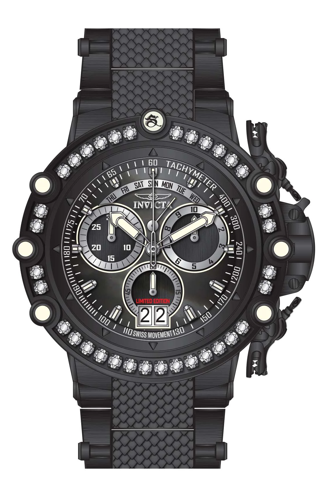 Parts for Invicta Subaqua Men 34616 - Image 2