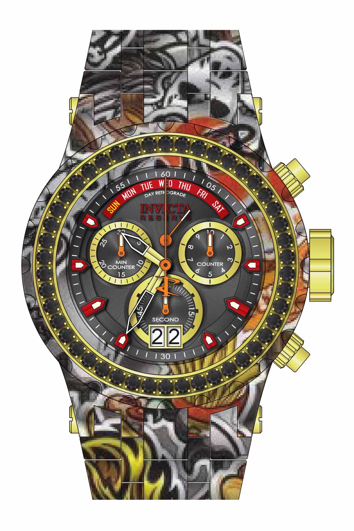 Parts for Invicta Subaqua Men 35381 - Image 2
