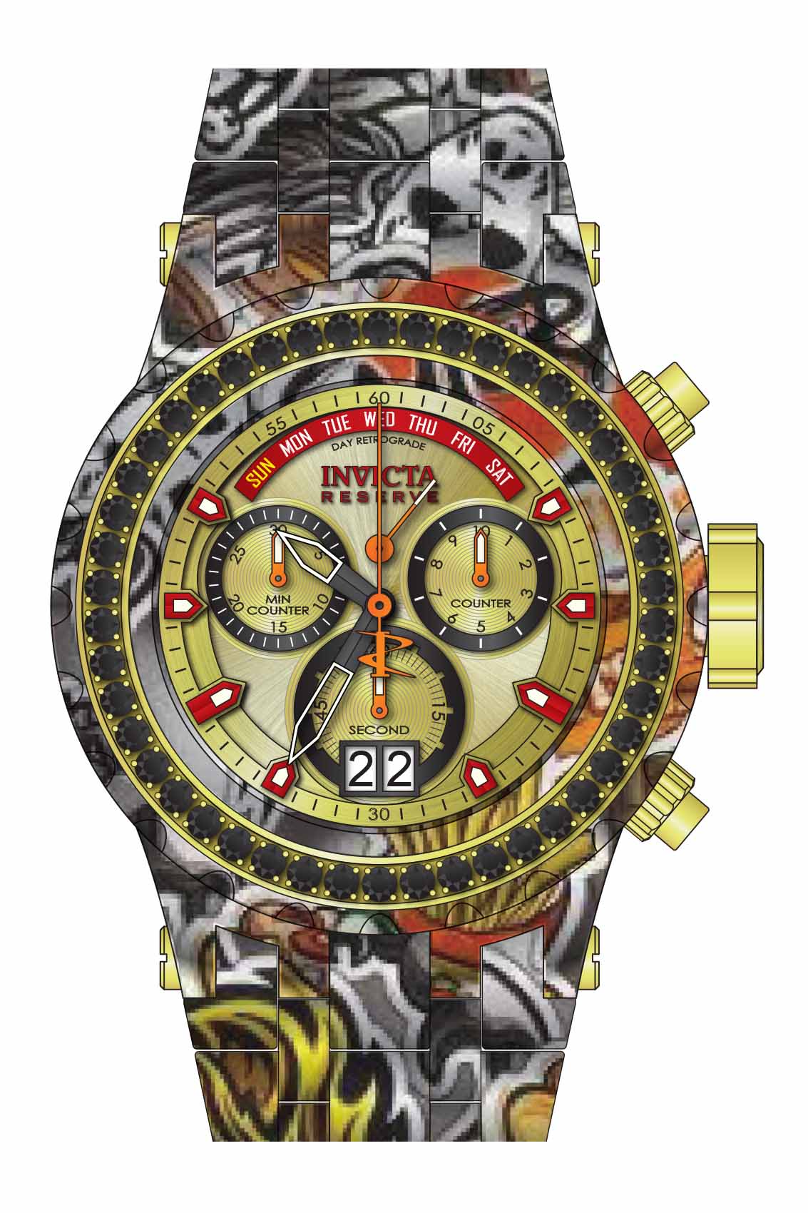 Parts for Invicta Subaqua Men 35382 - Image 2
