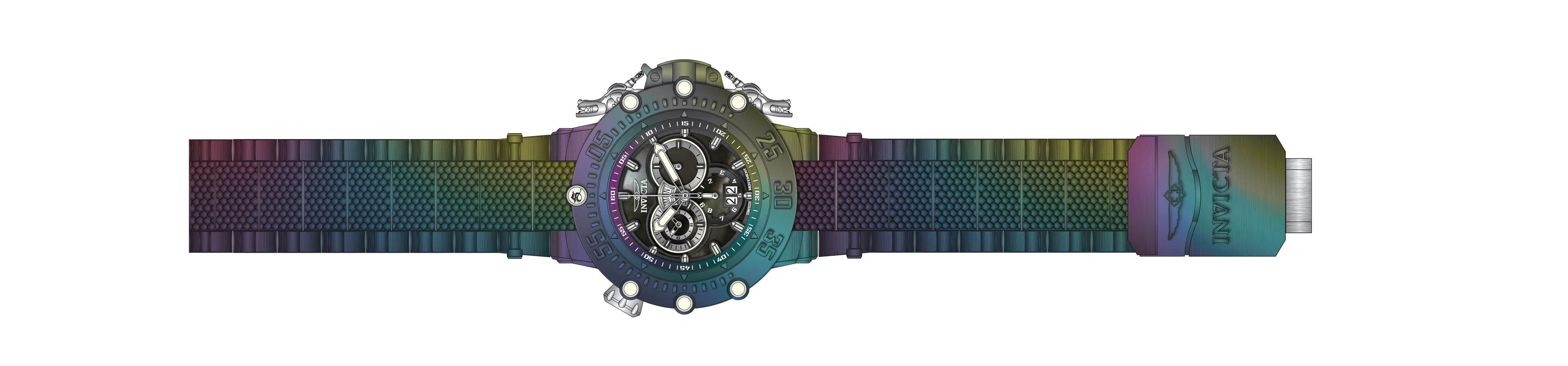 Parts for Invicta Subaqua Men 35468