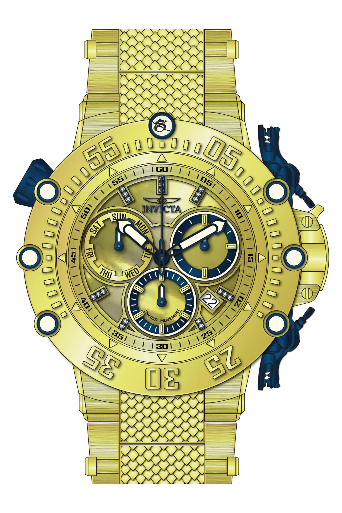 Parts for Invicta Subaqua Men 36317 - Image 2