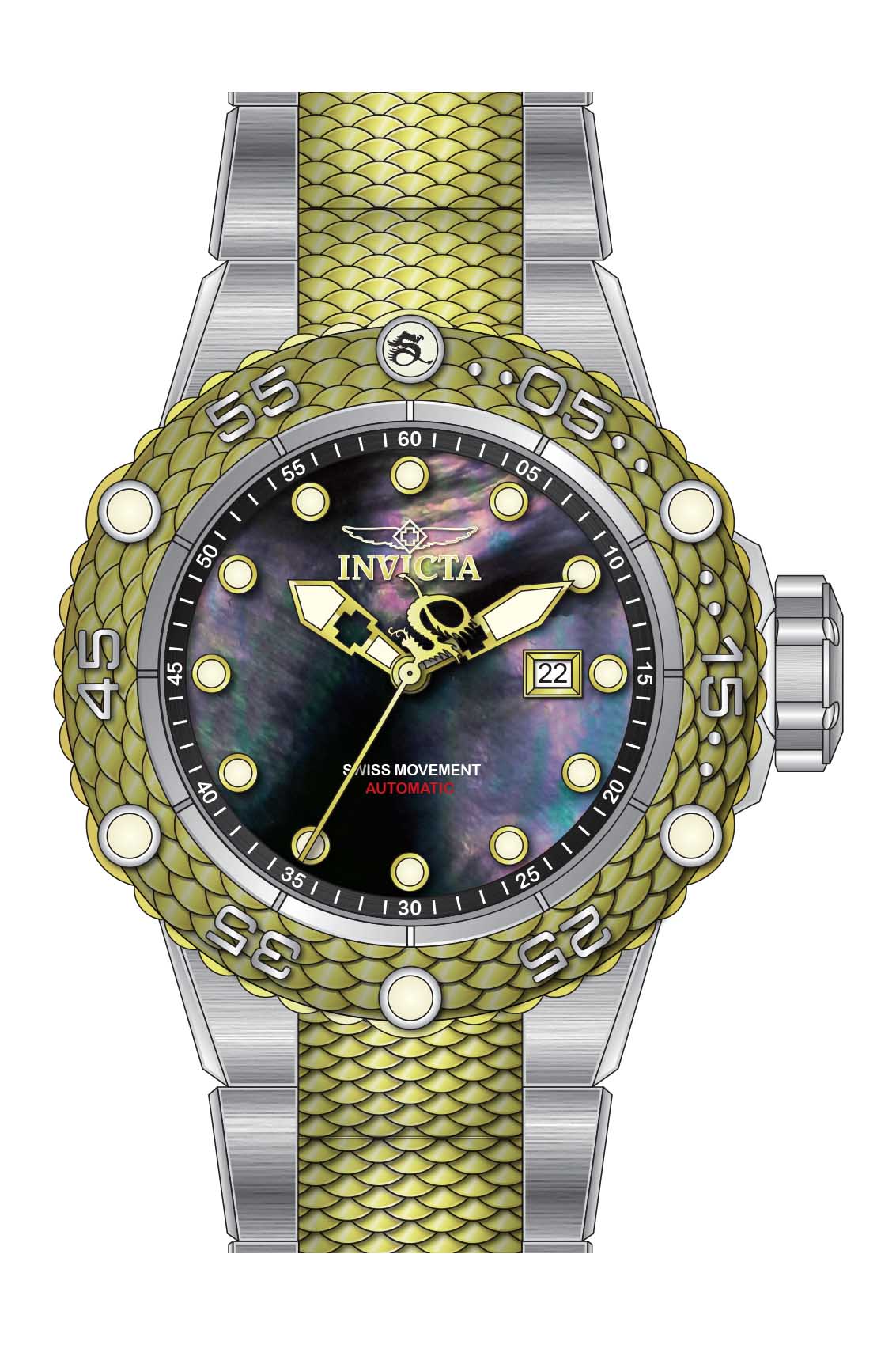 Parts for Invicta Subaqua Men 40066 - Image 2