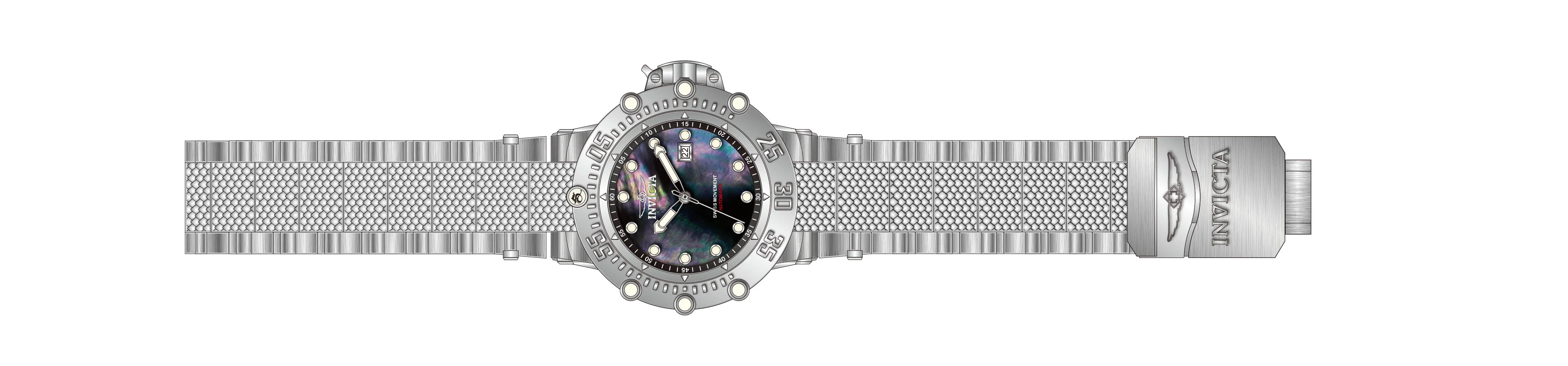 Parts for Invicta Subaqua Men 40068