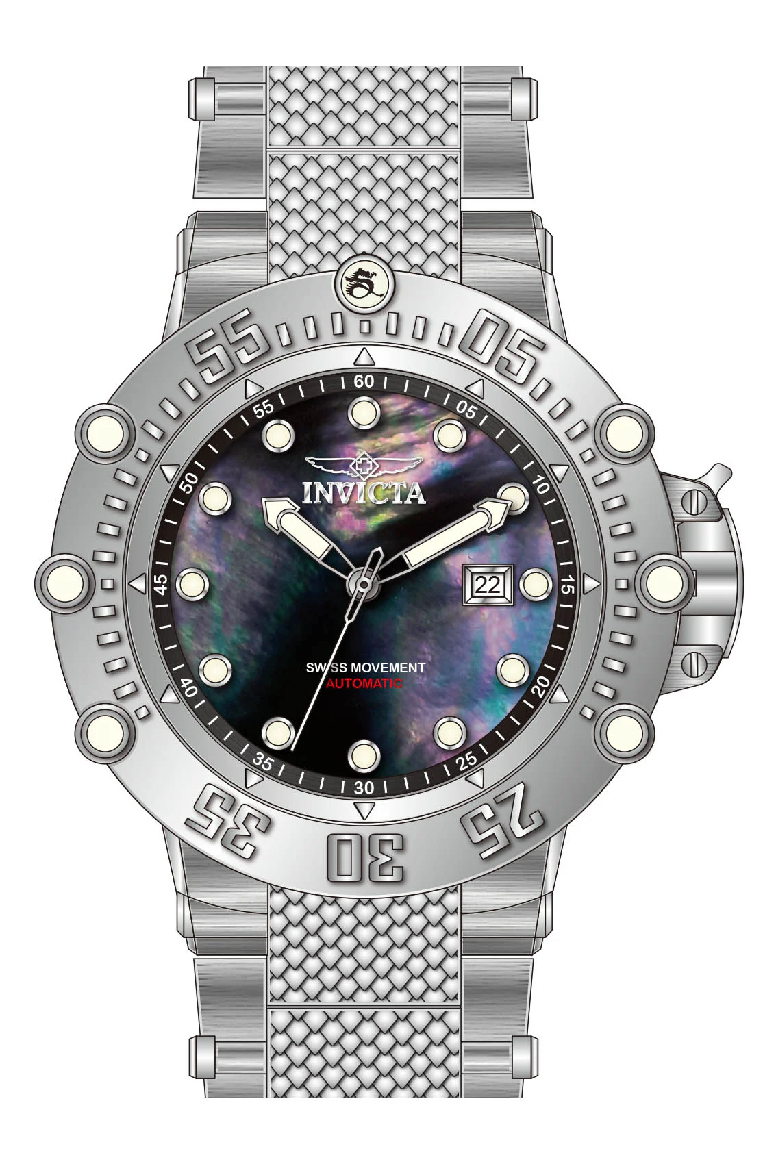 Parts for Invicta Subaqua Men 40068 - Image 2