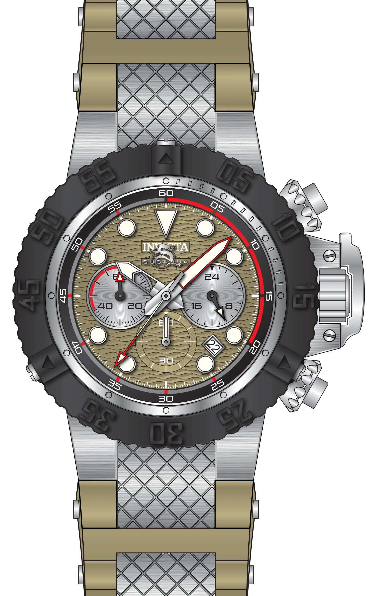 Parts For Invicta Subaqua  Men 47828